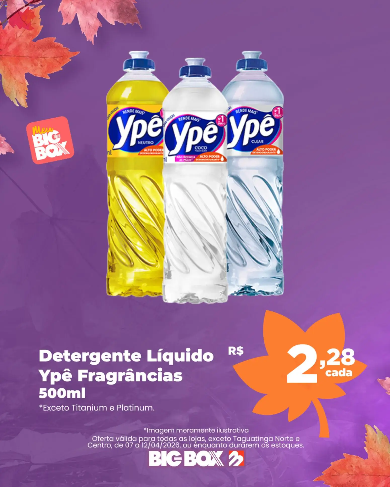 Big Box Folheto - válido de 07.04.2026 | Página: 9 | Produtos: Detergente