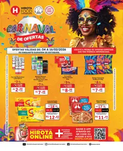 Hirota Food - Ofertas Carnaval  - Pré-Visualização do folheto da loja Hirota Food, válido de 04.02.2026