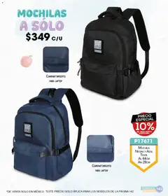 Vista previa de Cklass catálogo Especial Regreso a Clases, nuevo folleto de la tienda, válido en México a partir del 05.12.2025 | Página: 143 | Productos: Mochila