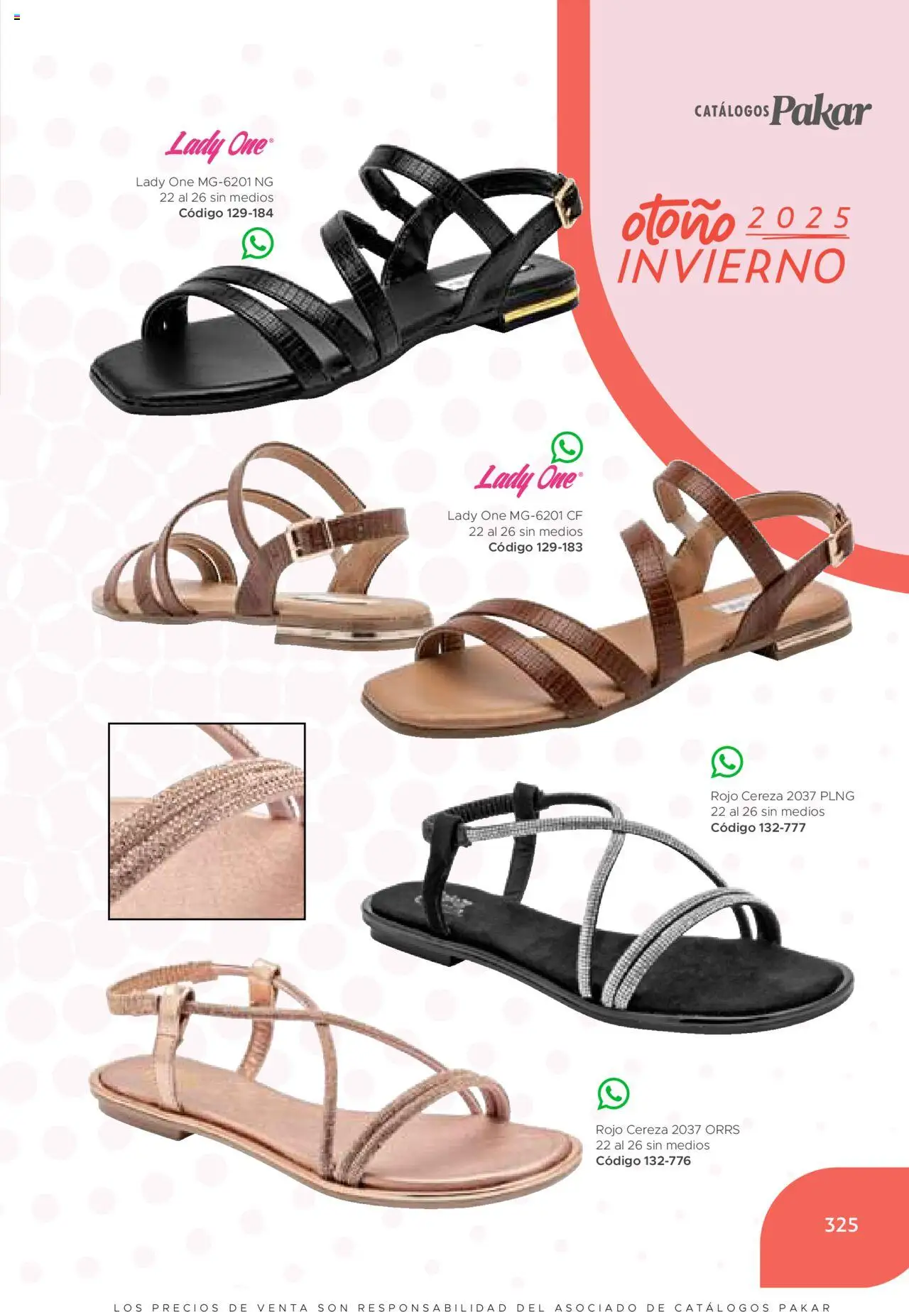Nuevas ofertas de SC Pakar válidas en toda la República Mexicana desde el 24.07.2025. ¡Encuentra las mejores ofertas en SC Pakar Catálogo Mujer otoño / invierno! | Página: 325