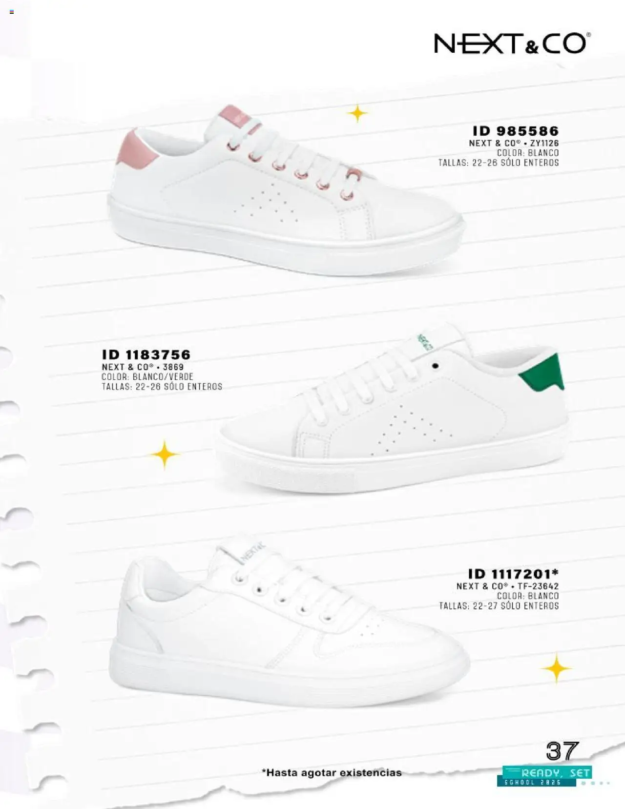 Nuevas ofertas de Price Shoes válidas en toda la República Mexicana desde el 26.08.2025. ¡Encuentra las mejores ofertas en Price Shoes - Catálogo Ready for School ! | Página: 37