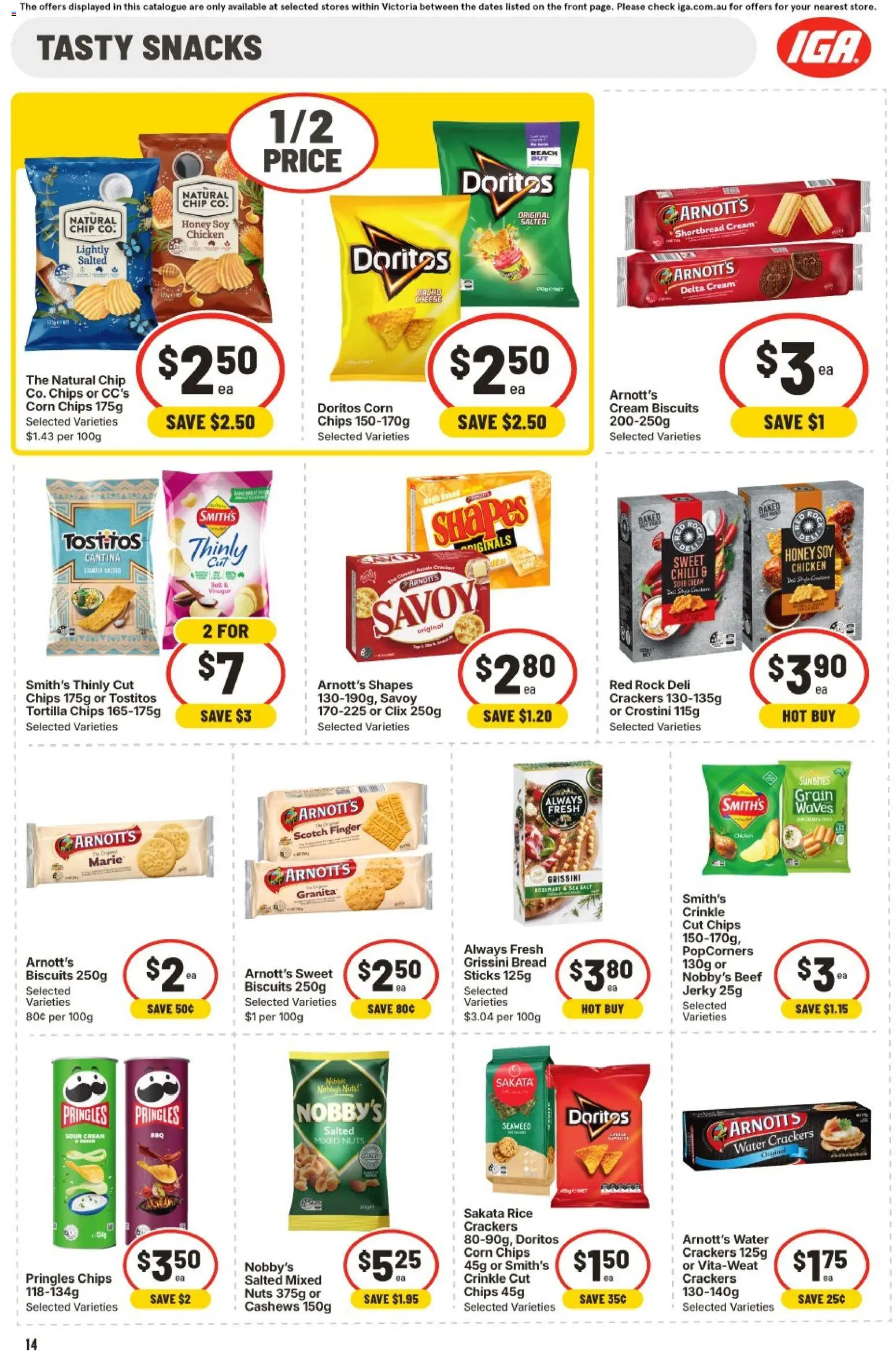 IGA catalogue - valid from 24.12.2025 | Page: 17 | Products: Crackers, Beef, Nuts, Chilli