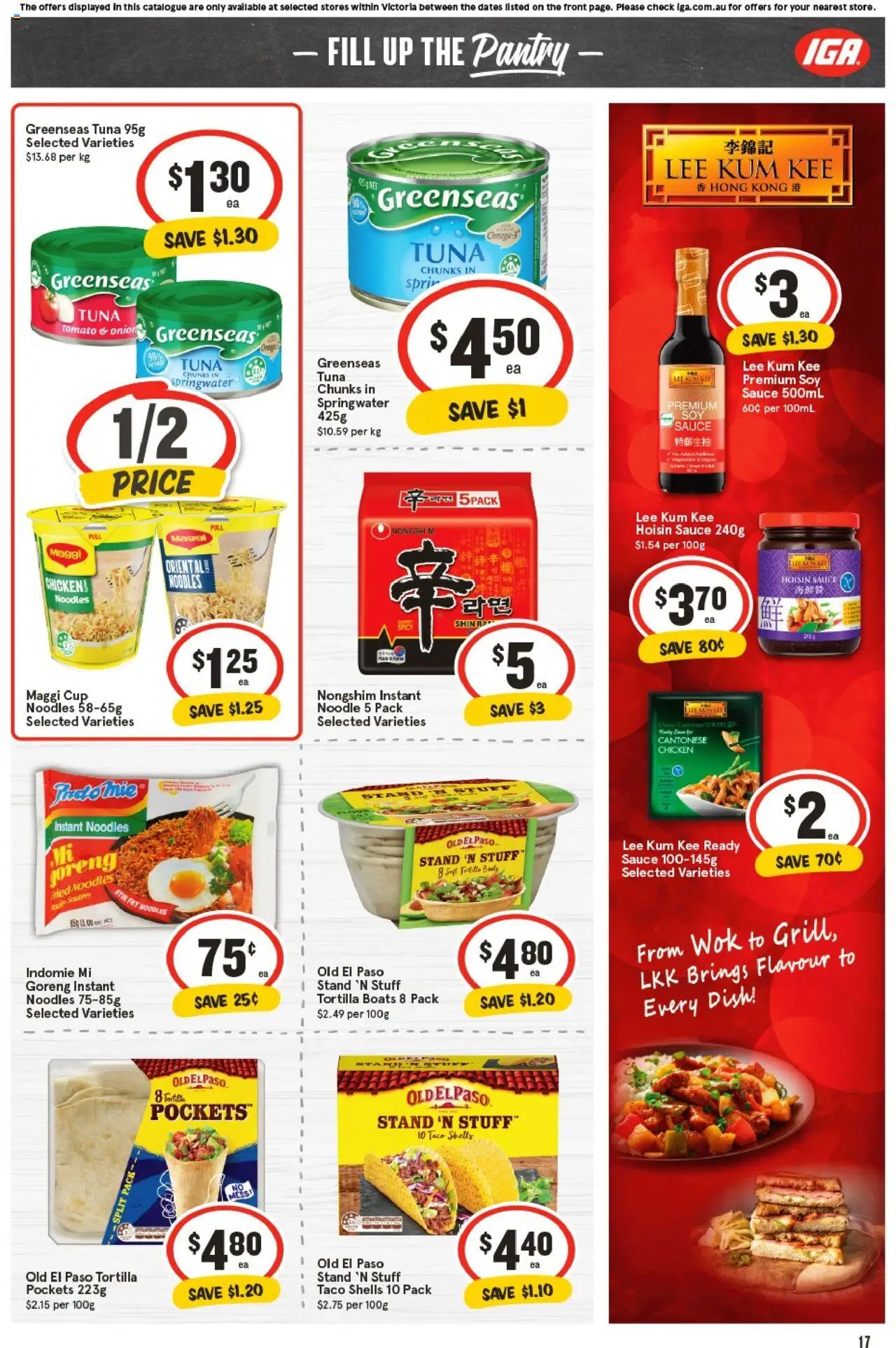 IGA catalogue - valid from 08.10.2025 | Page: 20 | Products: Butter, Honey, Salt, Vegemite