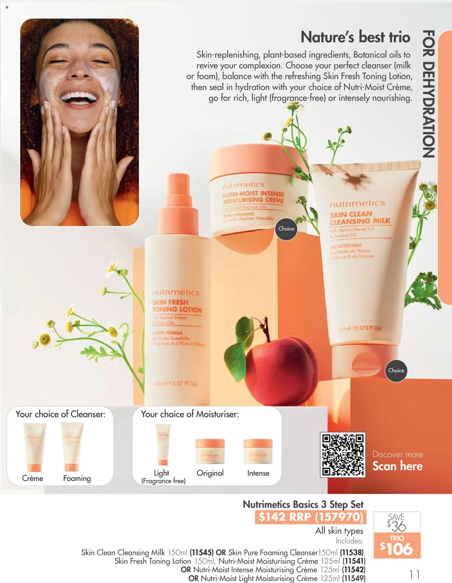 Nutrimetics catalogue - valid from 01.01.2026 | Page: 11 | Products: Fragrance, Milk, Oil, Moisturiser