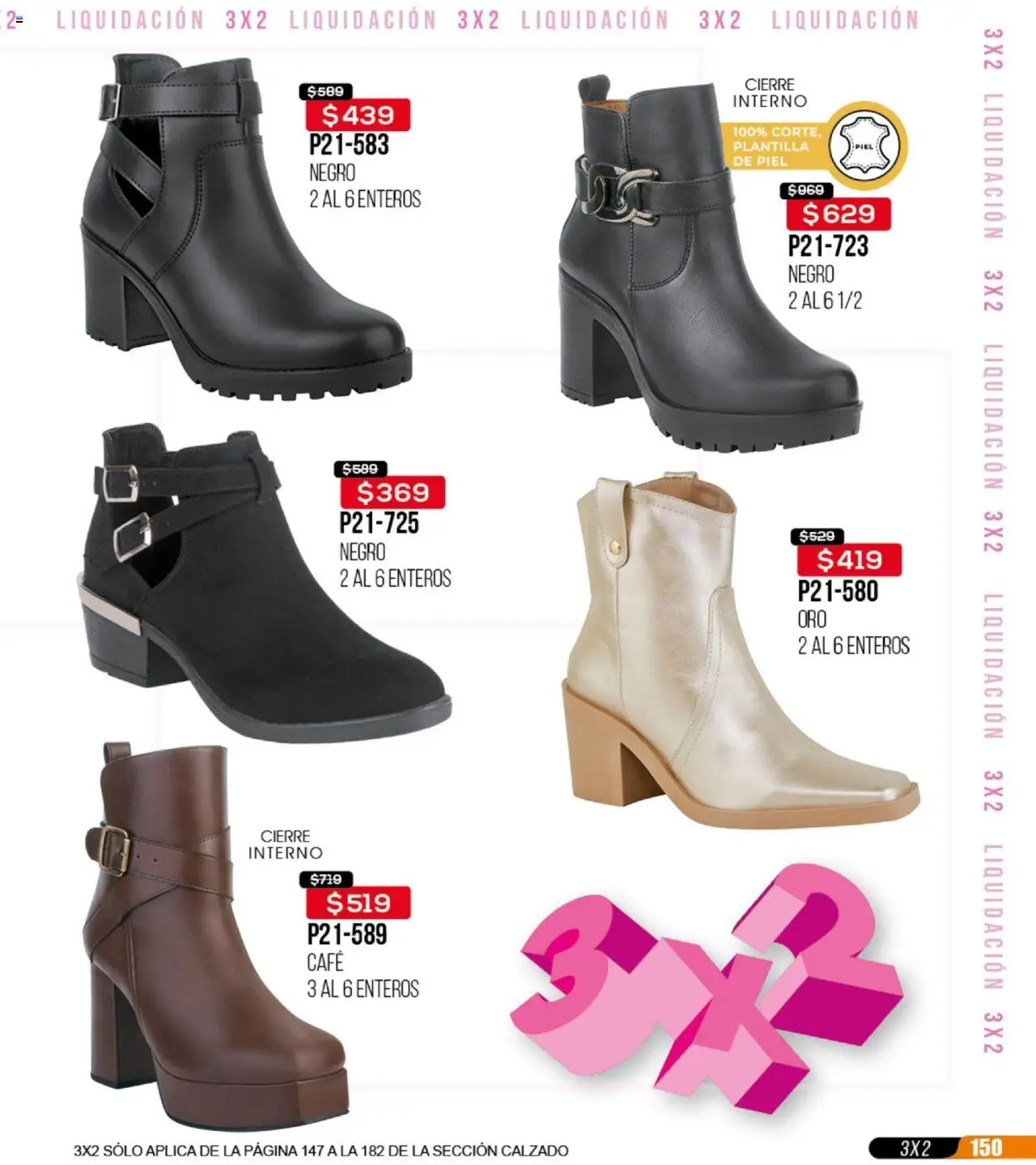 Nuevas ofertas de Cklass válidas en toda la República Mexicana desde el 09.09.2025. ¡Encuentra las mejores ofertas en Cklass - Catálogo Liquidacion Calzado! | Página: 151 | Productos: Café