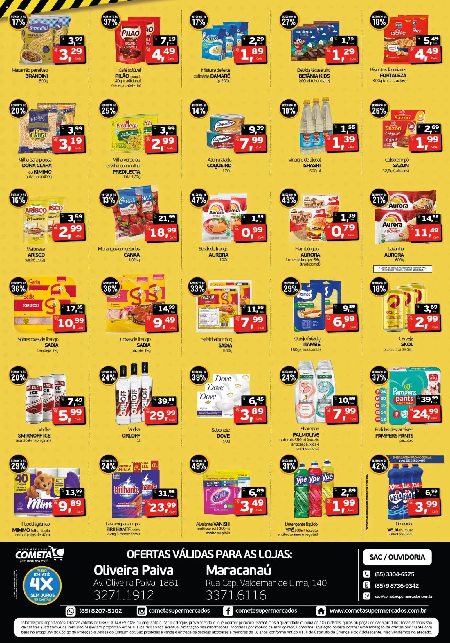Cometa Supermercados Folheto - válido de 08.02.2026 | Página: 2