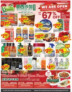 Preview of Btrust Supermarket flyer - Mississauga from shop Btrust Supermarket valid from 19.12.2025