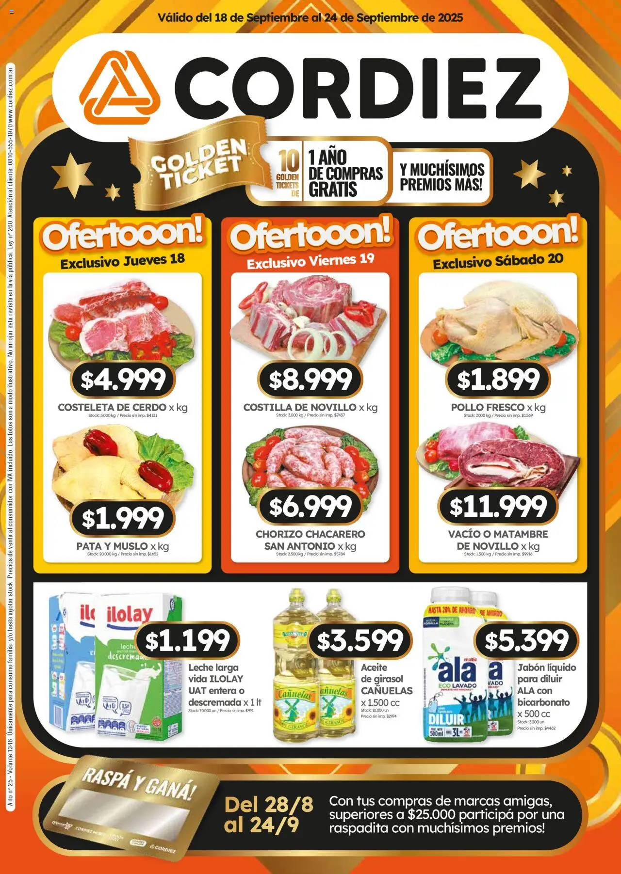 Cordiez ofertas │ válido desde el 18.09.2025 | Página: 1