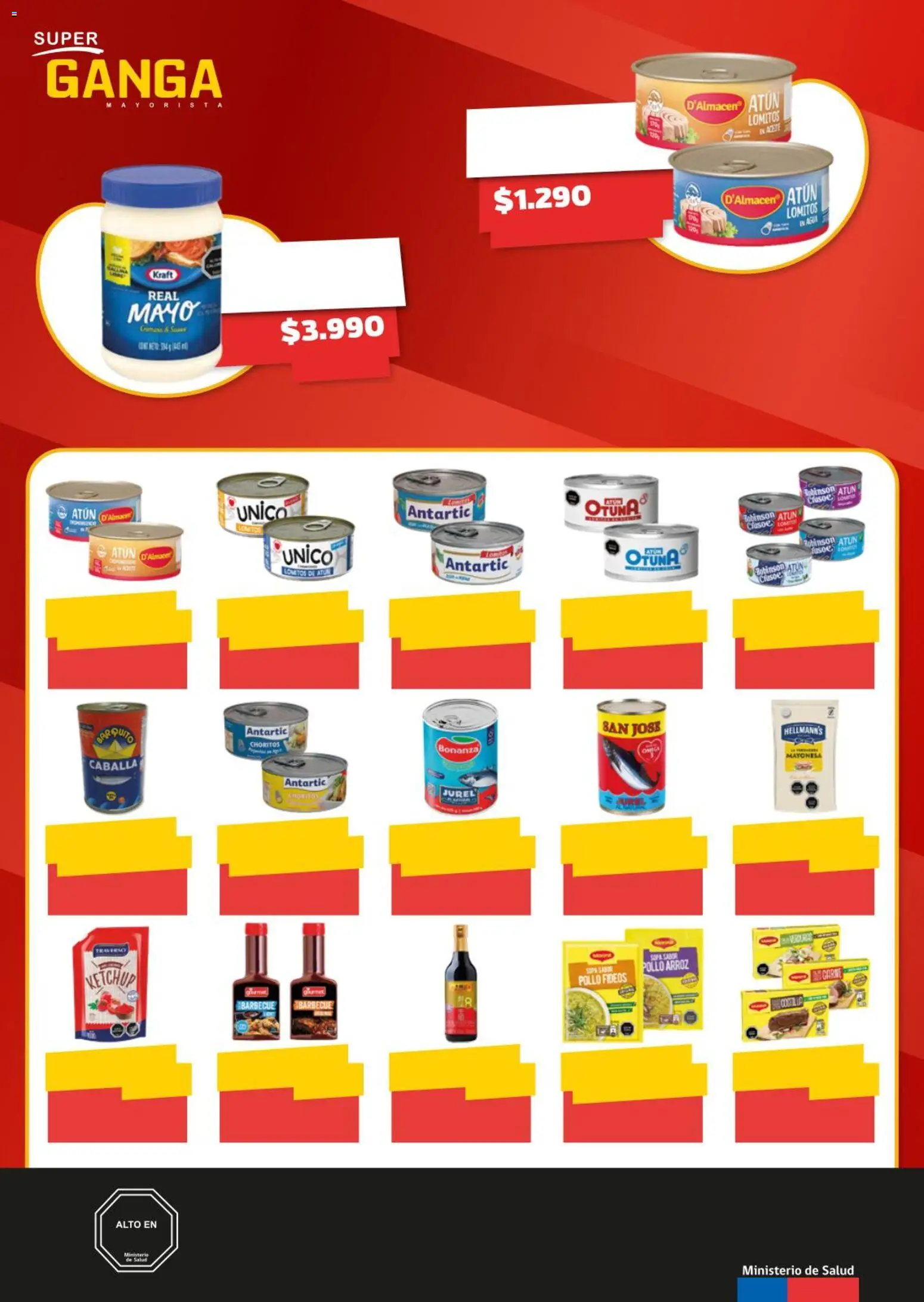 Super Ganga ofertas  │ válido desde el 12.03.2026 | Página: 6 | Productos: Atún, Arroz, Fideos, Mayonesa
