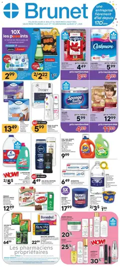 Preview of Brunet weekly flyer / circulaire from shop Brunet valid from 31.07.2025