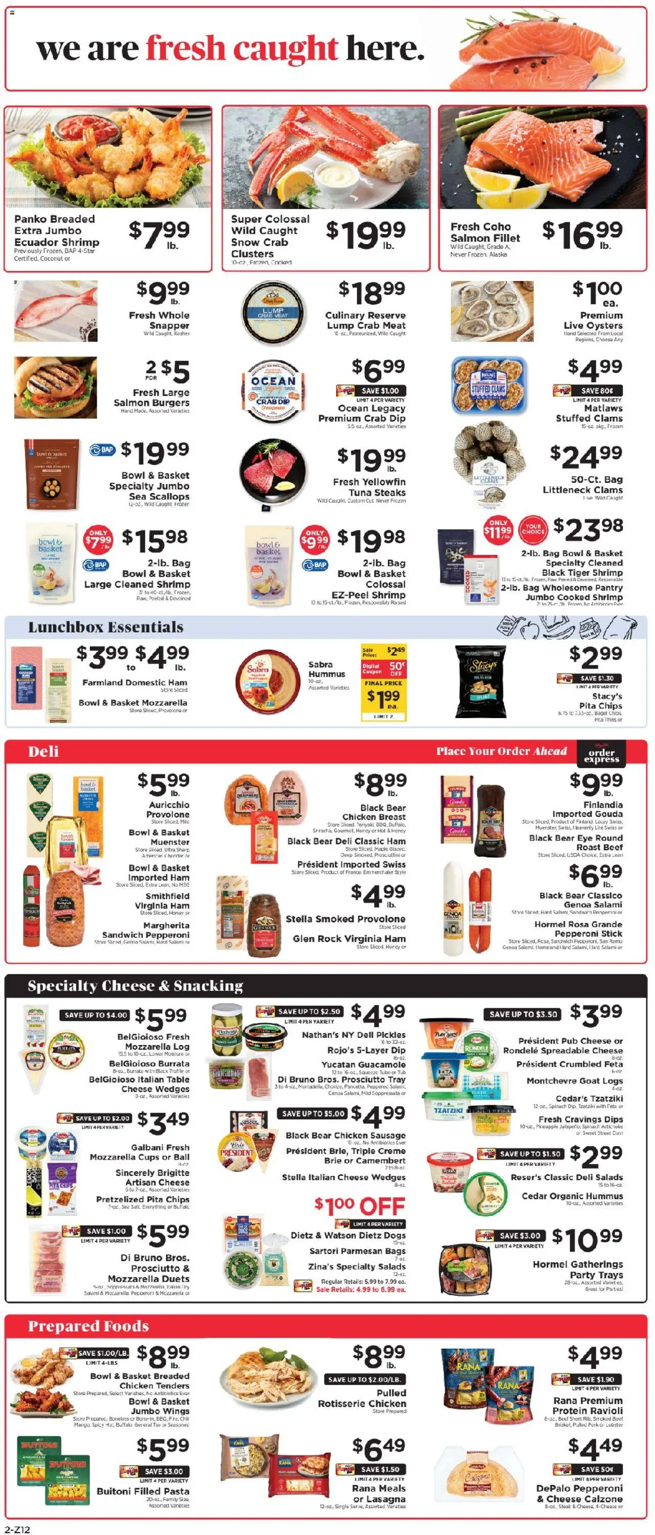 ShopRite Weekly Ad 2 - valid from 24.08.2025 | Page: 2 | Products: Table, Cheese, Chips, Sausage
