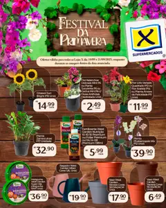 X Supermercados - Ofertas Primavera - Pré-Visualização do folheto da loja X Supermercados, válido de 19.09.2025