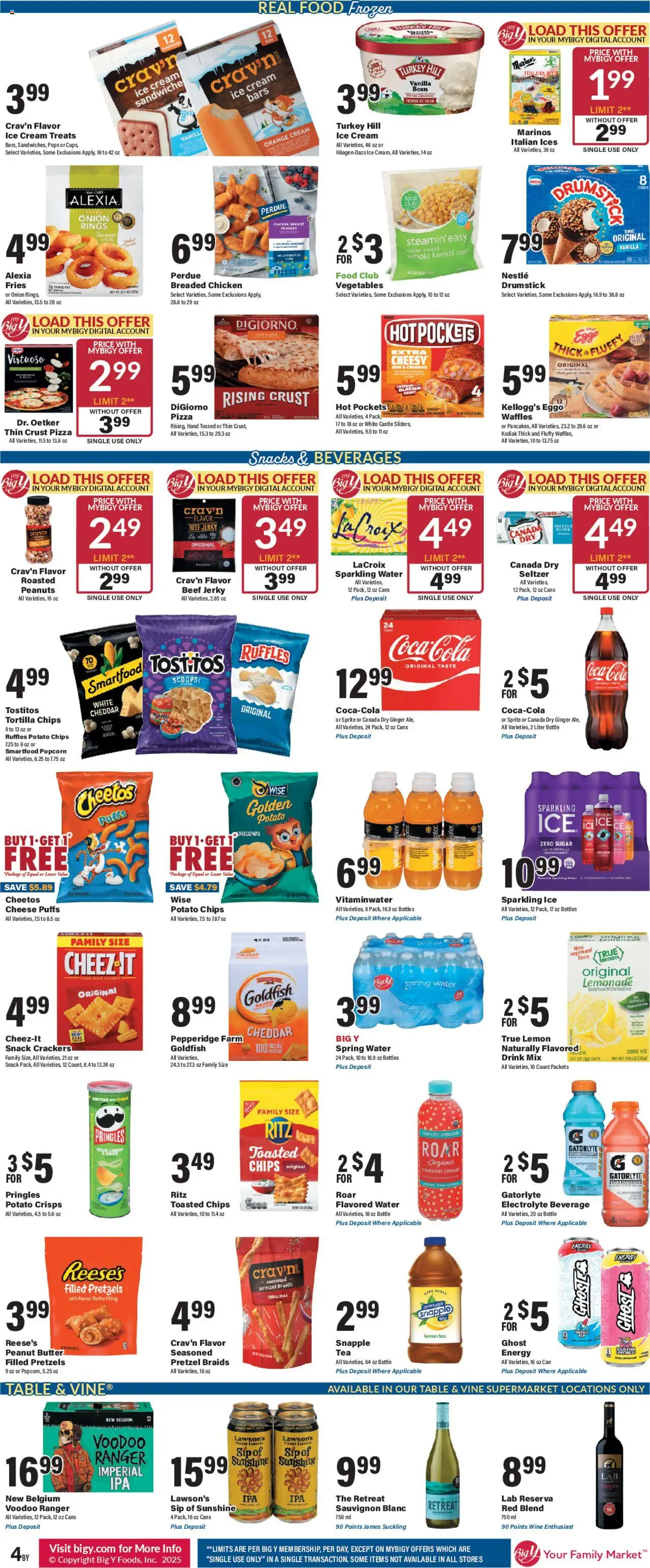 Big Y Weekly Ad - valid from 21.08.2025 | Page: 7 | Products: Ginger, Beef, Vegetables, Onion