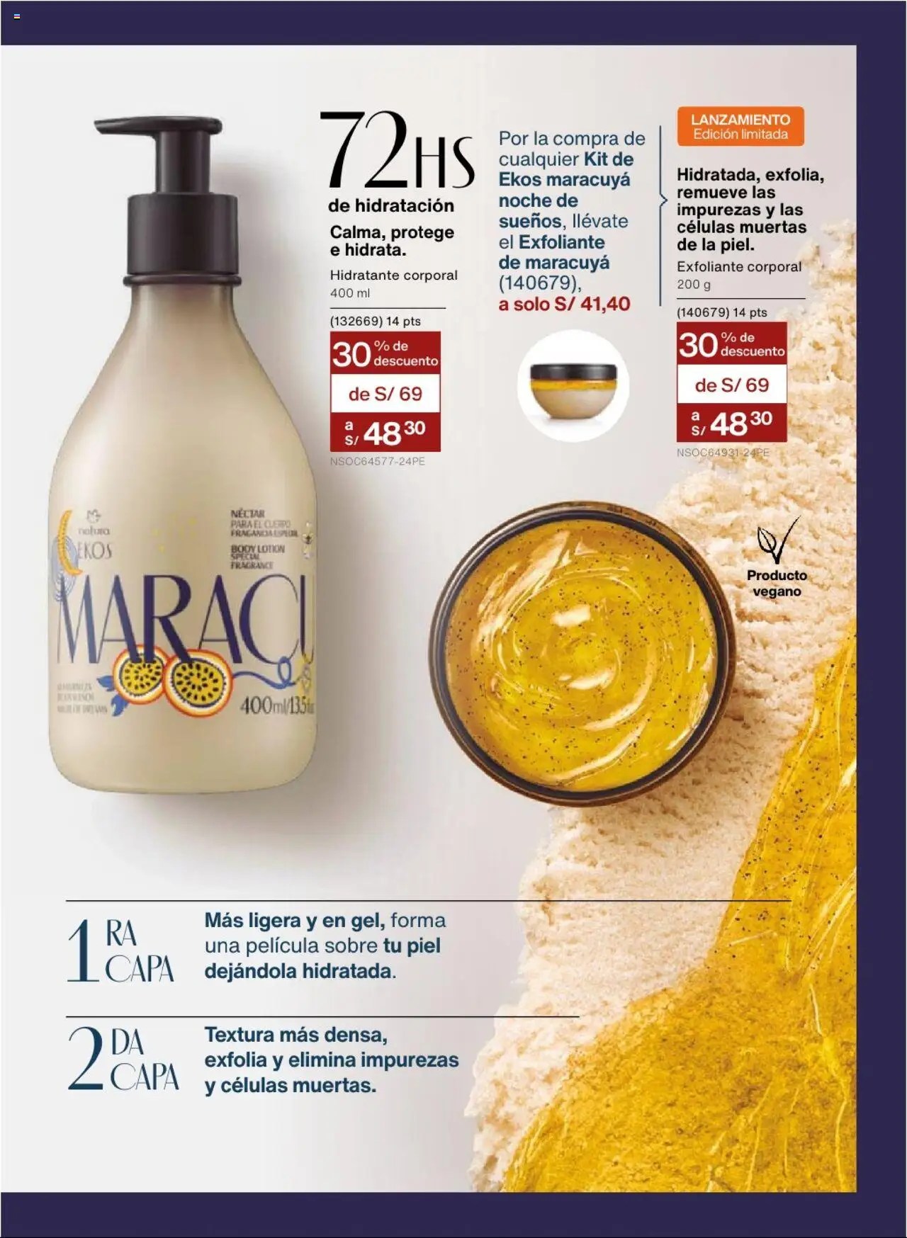 Catálogo Natura válido desde 13.08.2025 | Página: 99 | Productos: Exfoliante, Fragancia
