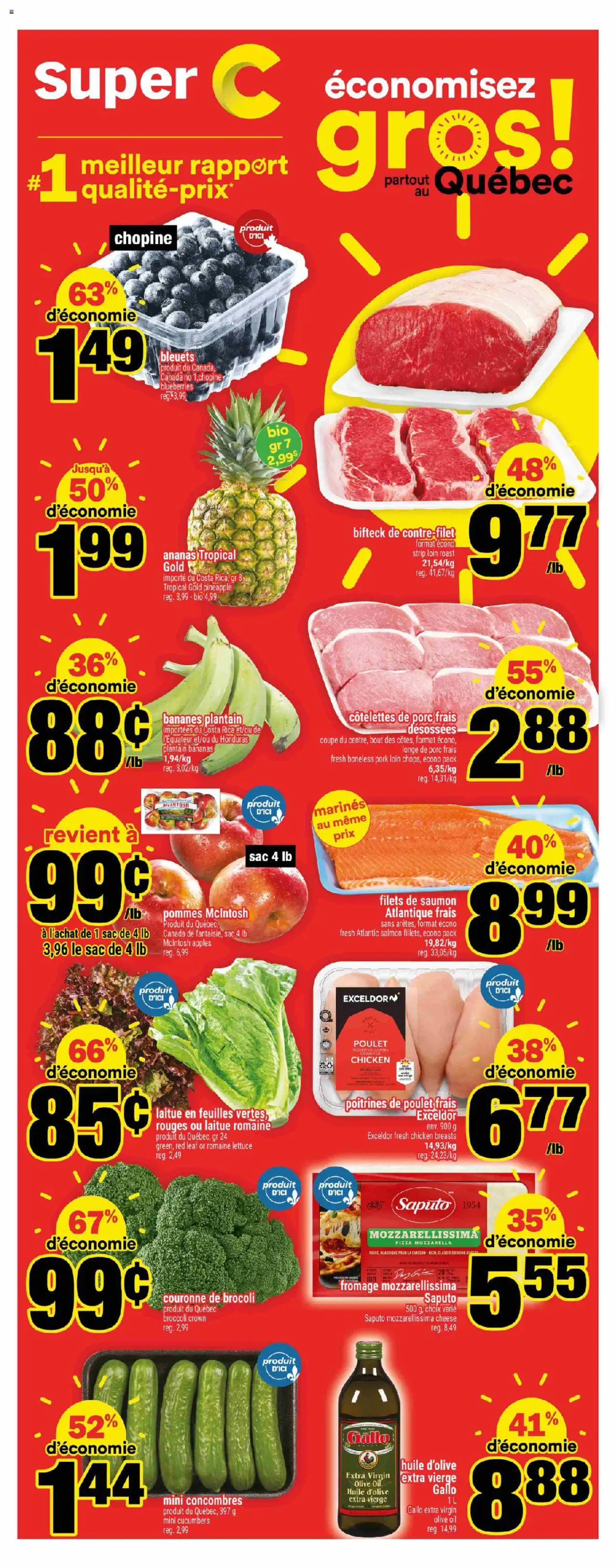Super C flyer valid from 24.07.2025 | Page: 1