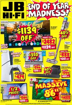 Preview of JB Hi-Fi - End of Year Madness - valid from 18.12.2025