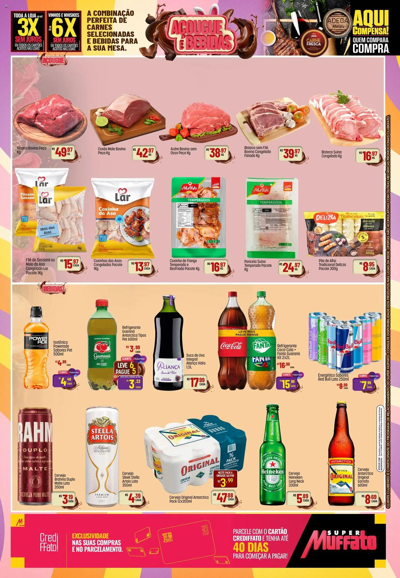 Super Muffato Folheto - válido de 01.04.2026 | Página: 7 | Produtos: Alho, Refresco, Aliança, Frango