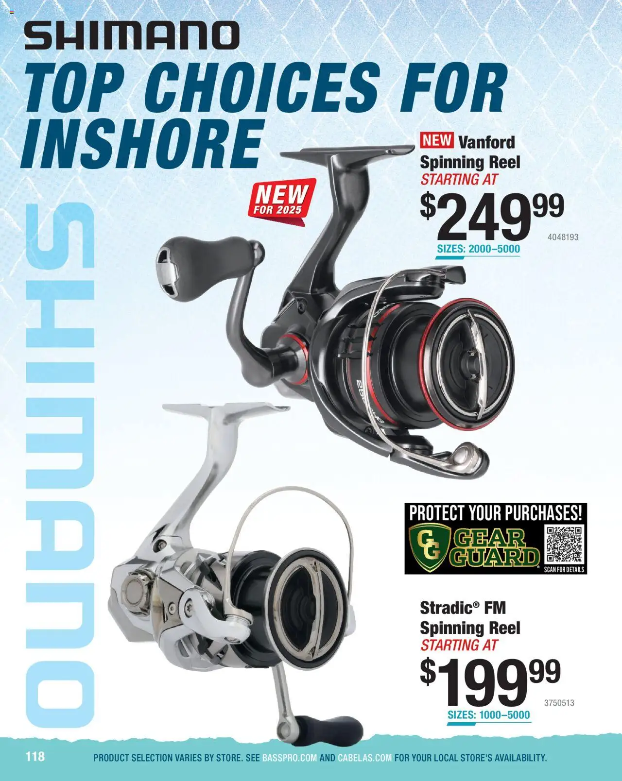 Cabela's Saltwater Specialist 25 - valid from 01.01.2025 | Page: 118