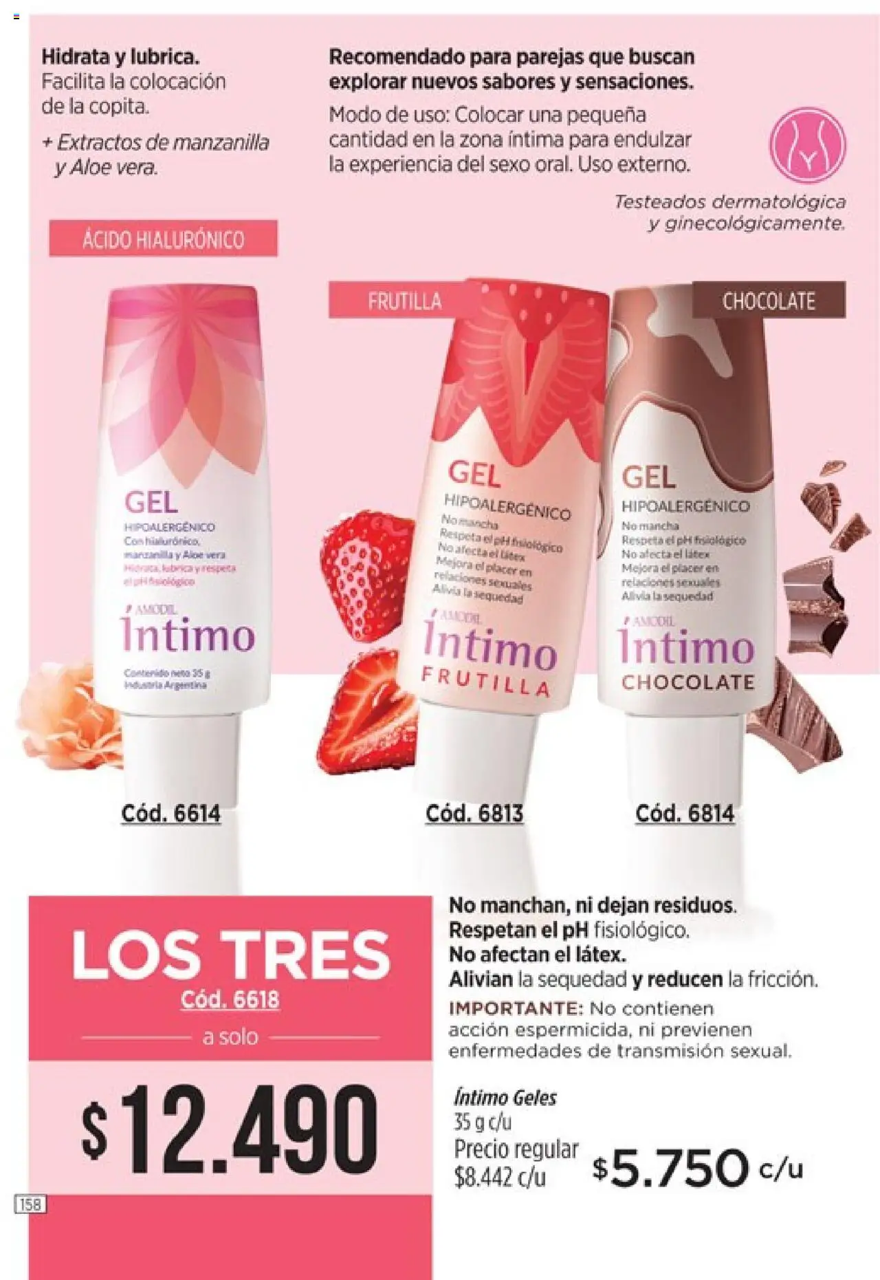 Catálogo Amodil Campaña 12 │ válido desde el 26.06.2025 | Página: 158 | Productos: Frutilla, Chocolate