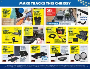 Preview of BCF Catalogue Chrissy is BCFing Fun Gift Guide - QLD  - valid from 03.12.2025 | Page: 22 | Products: Cutlery, Sink, Drawer, Digital