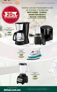 Vista previa de Del Sol y Woolworth catálogo, nuevo folleto de la tienda, válido en México a partir del 11.12.2025 | Página: 25