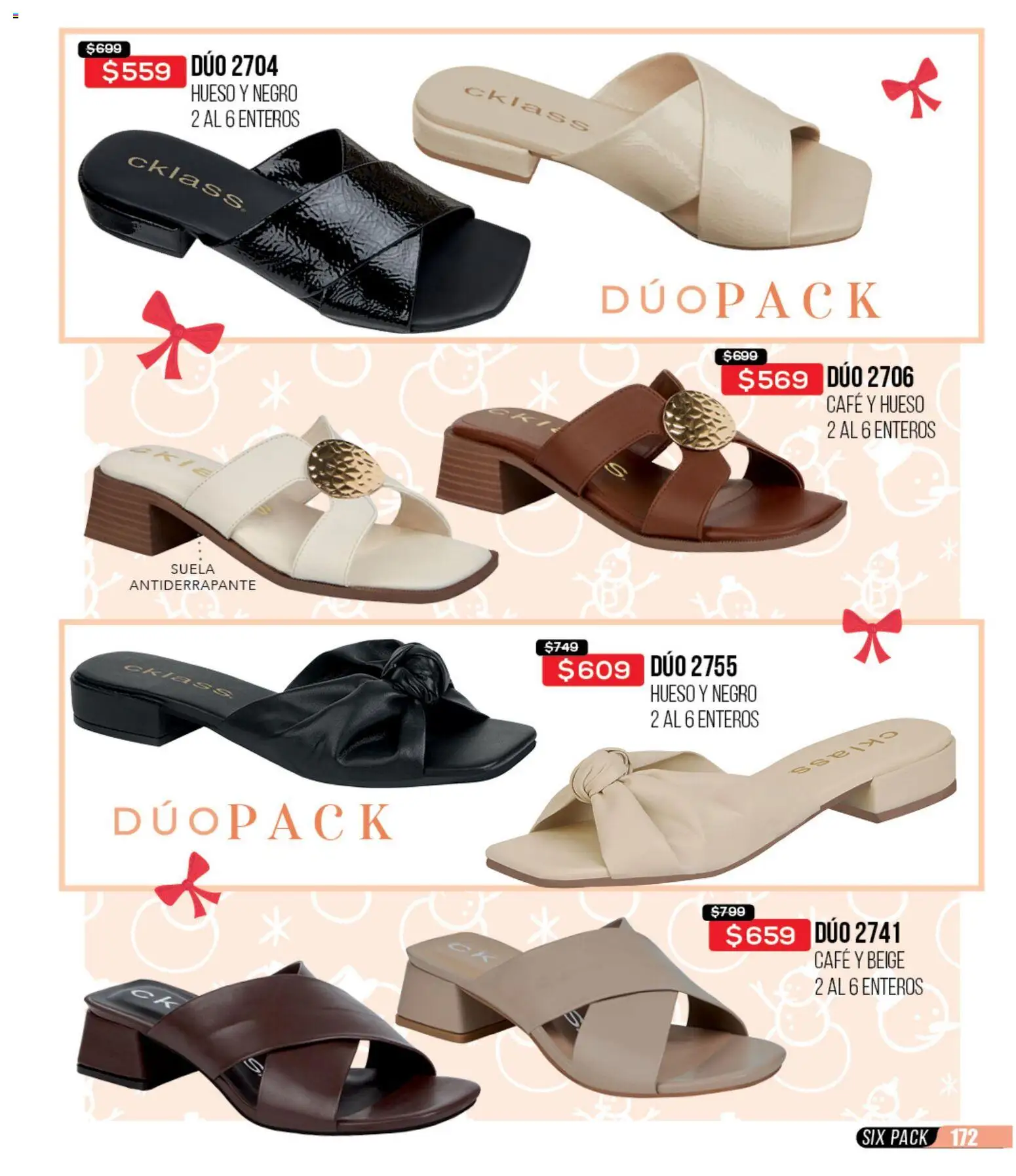 Nuevas ofertas de Cklass válidas en toda la República Mexicana desde el 30.11.2025. ¡Encuentra las mejores ofertas en Cklass catálogo Rebajas Navideñas Ropa! | Página: 430