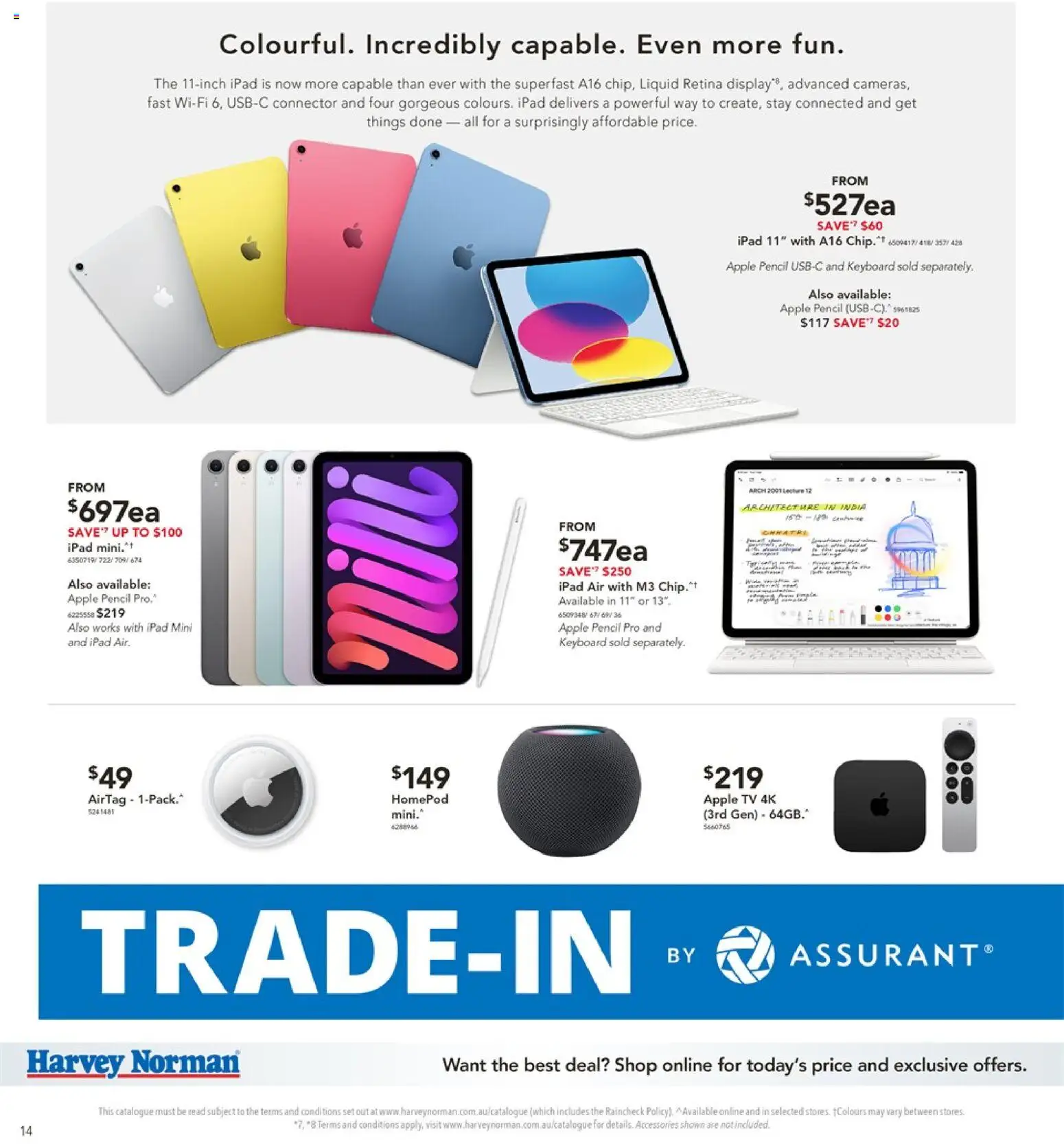 Harvey Norman catalogue - valid from 14.01.2026 | Page: 14 | Products: Accessories, Keyboard, Connector, Pencil