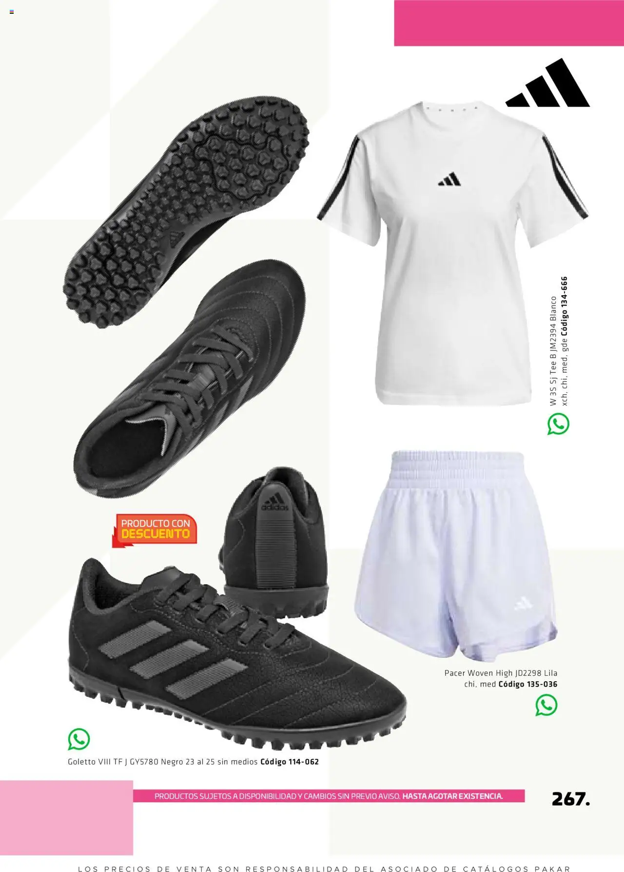 Nuevas ofertas de SC Pakar válidas en toda la República Mexicana desde el 29.08.2025. ¡Encuentra las mejores ofertas en SC Pakar - Catálogo Otoño Women! | Página: 267