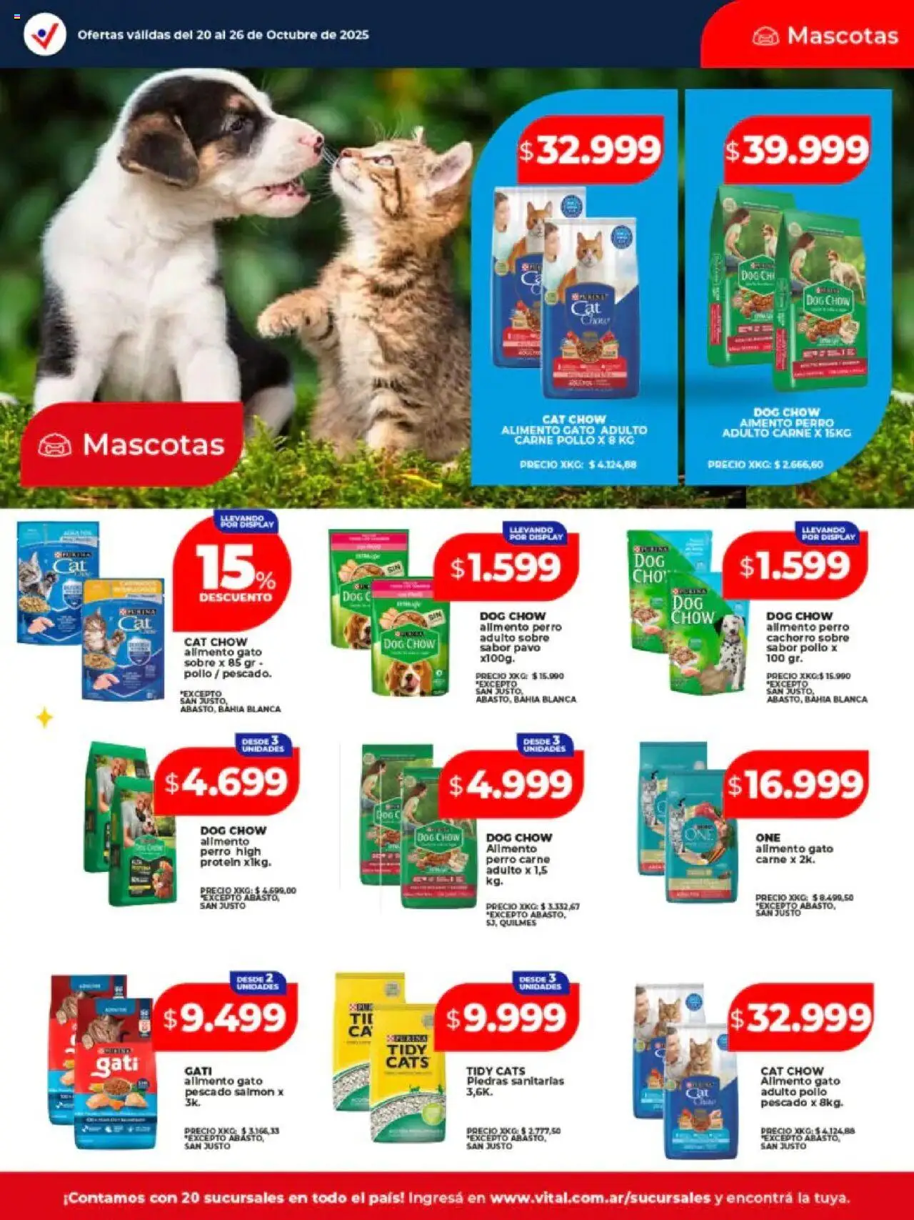 Vital - Ofertas - Posadas │ válido desde el 20.10.2025 | Página: 23 | Productos: Sobre, Pollo, Pescado