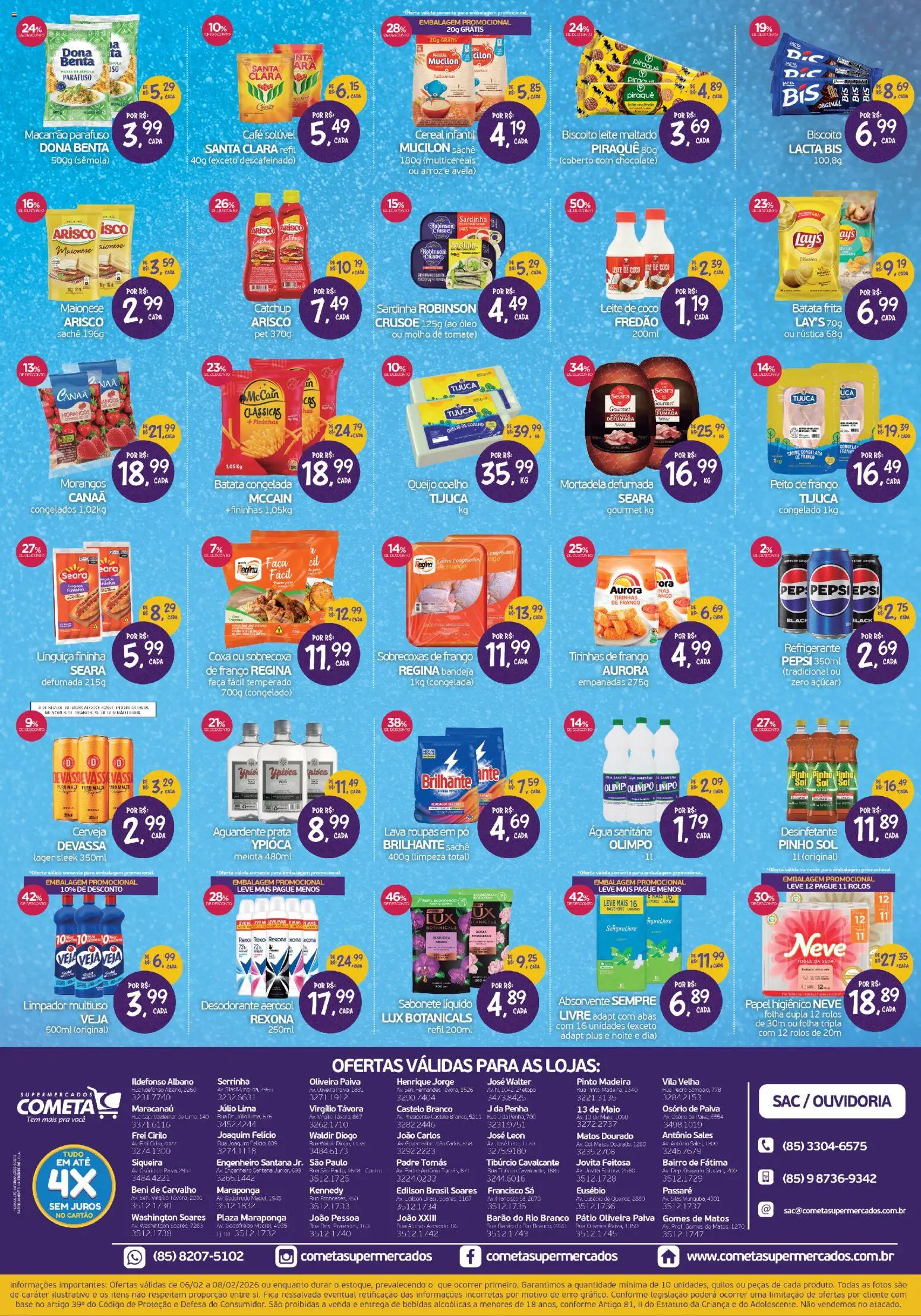 Cometa Supermercados Folheto - válido de 06.02.2026 | Página: 2