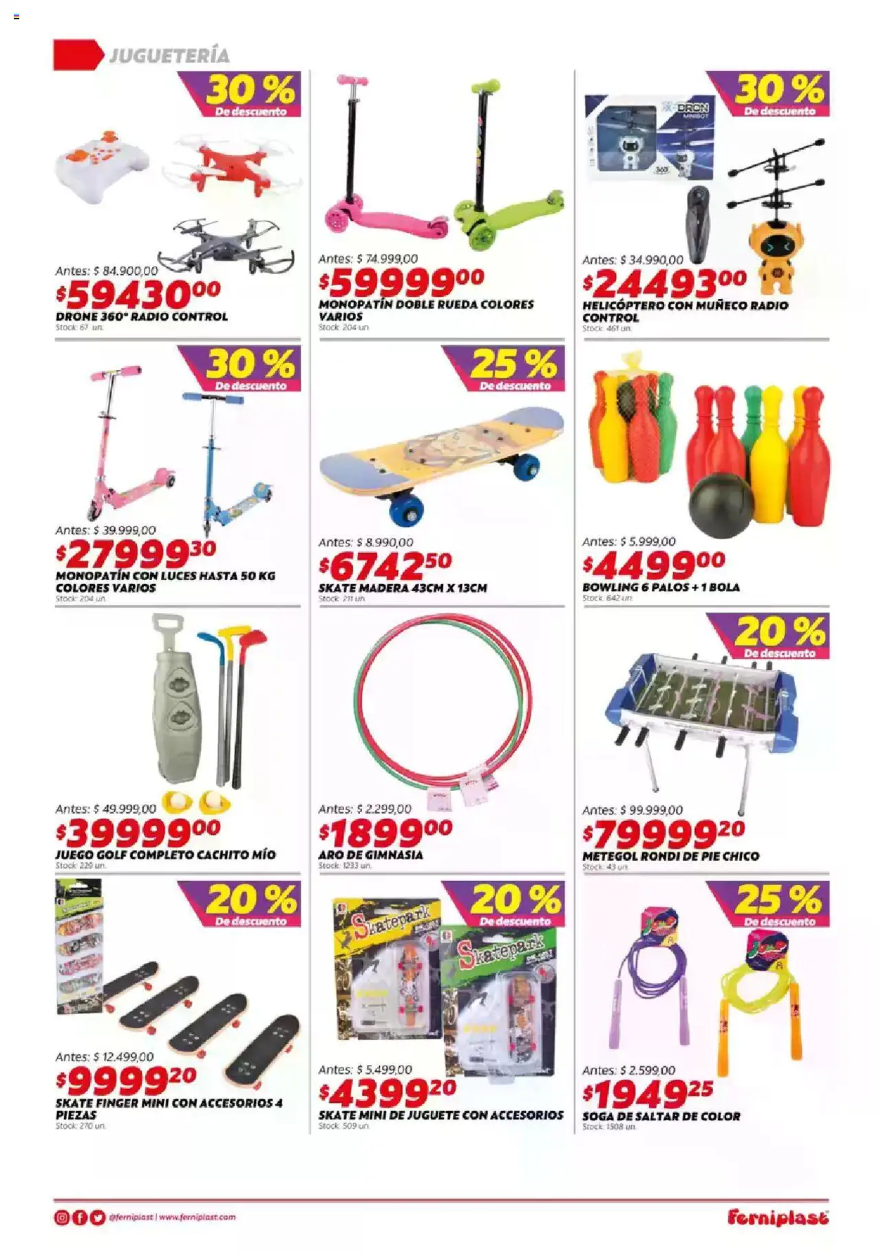 Ferniplast catálogo │ válido desde el 07.08.2025 | Página: 8 | Productos: Monopatin, Radio, Soga