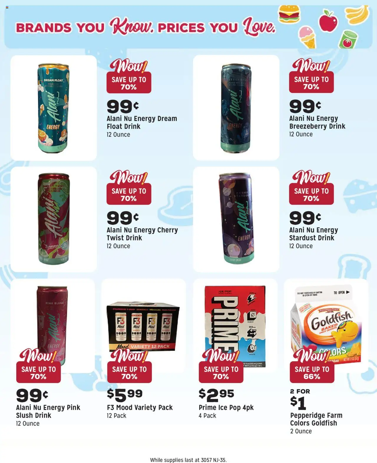 Grocery Outlet Weekly Ad - NJ - valid from 01.10.2025 | Page: 10 | Products: Strawberries, Cream, Peach