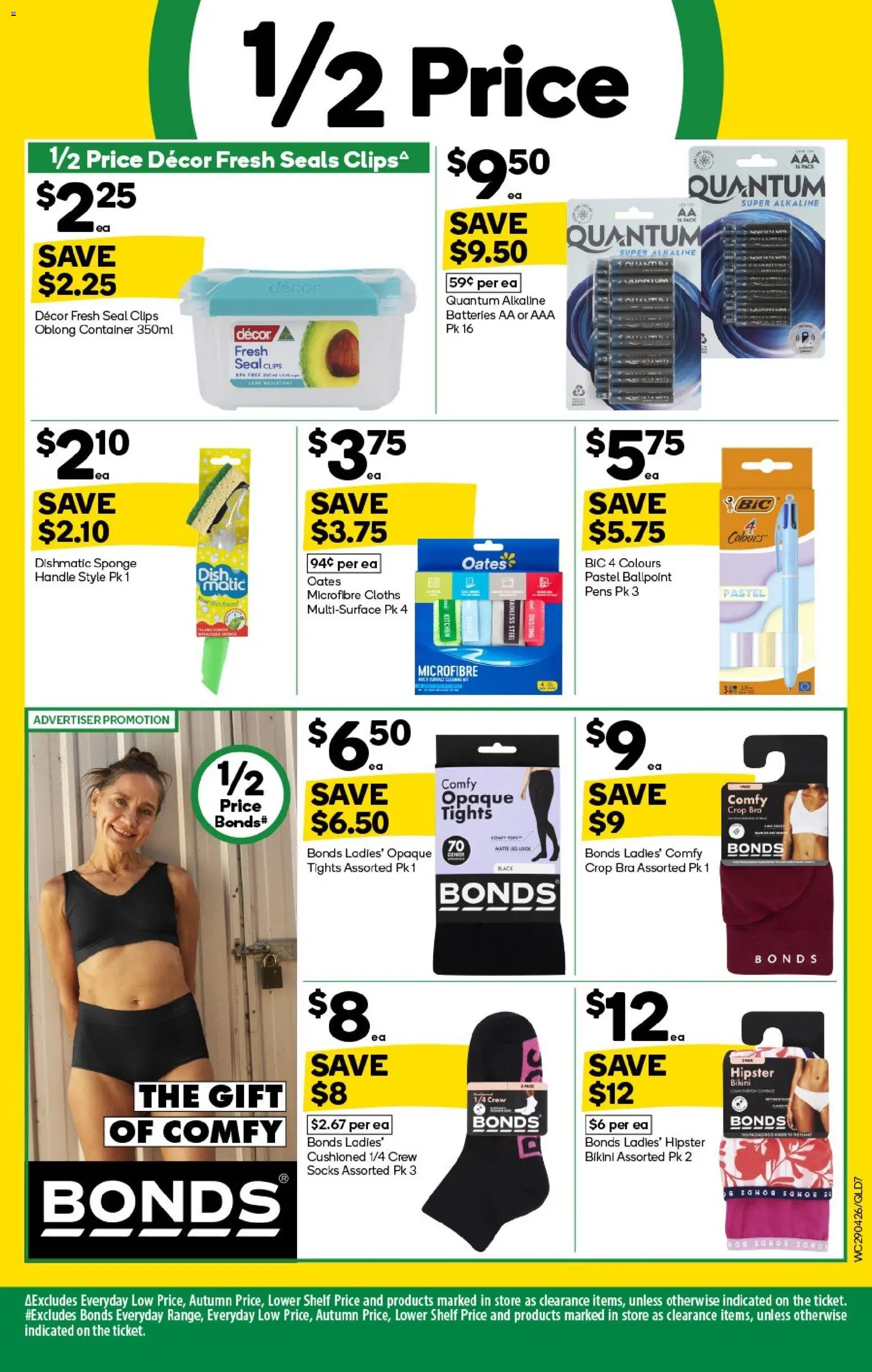 Woolworths catalogue - valid from 29.04.2026 | Page: 7 | Products: Bikini, Decor, Bra, Sponge