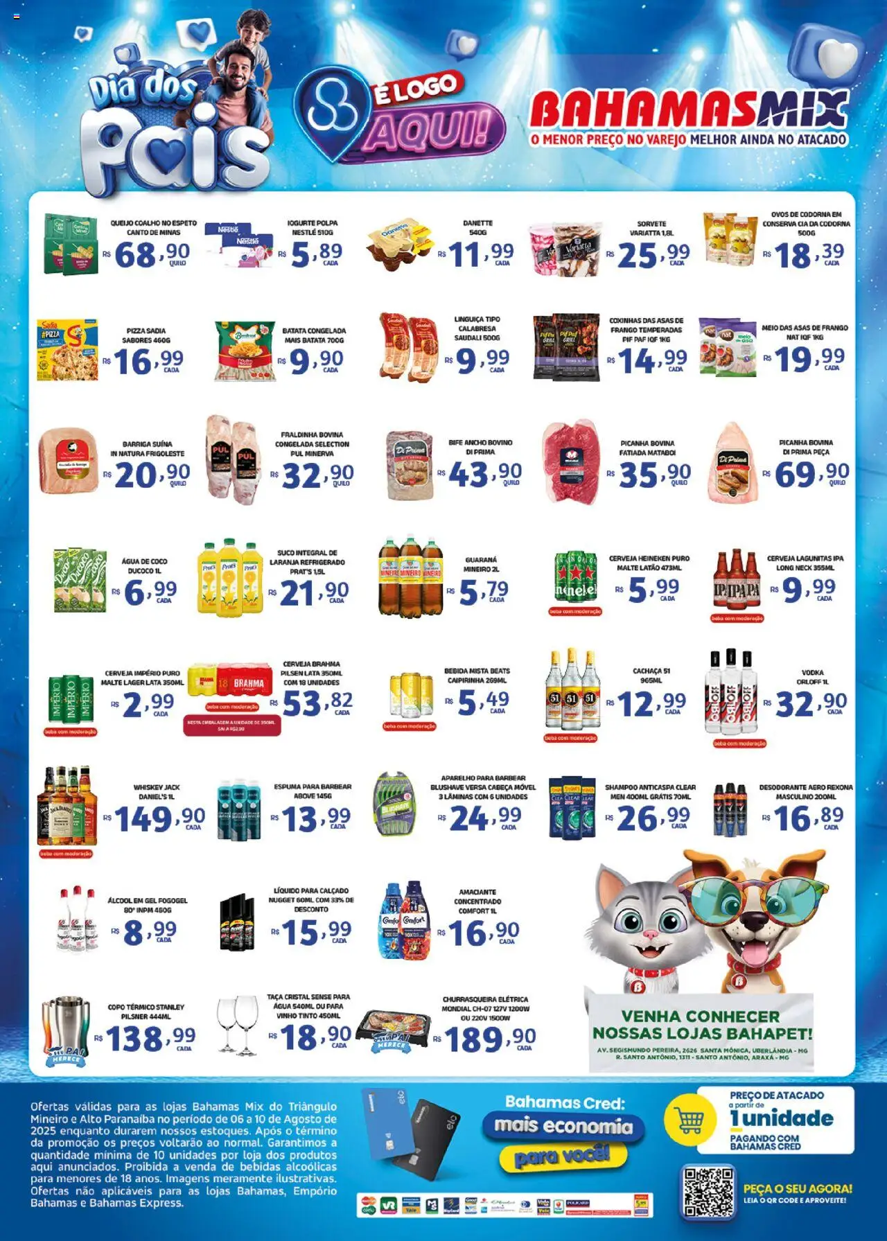 Bahamas Mix Folheto - válido de 06.08.2025 | Página: 2 | Produtos: Queijo, Iogurte, Queijo coalho, Cerveja Heineken