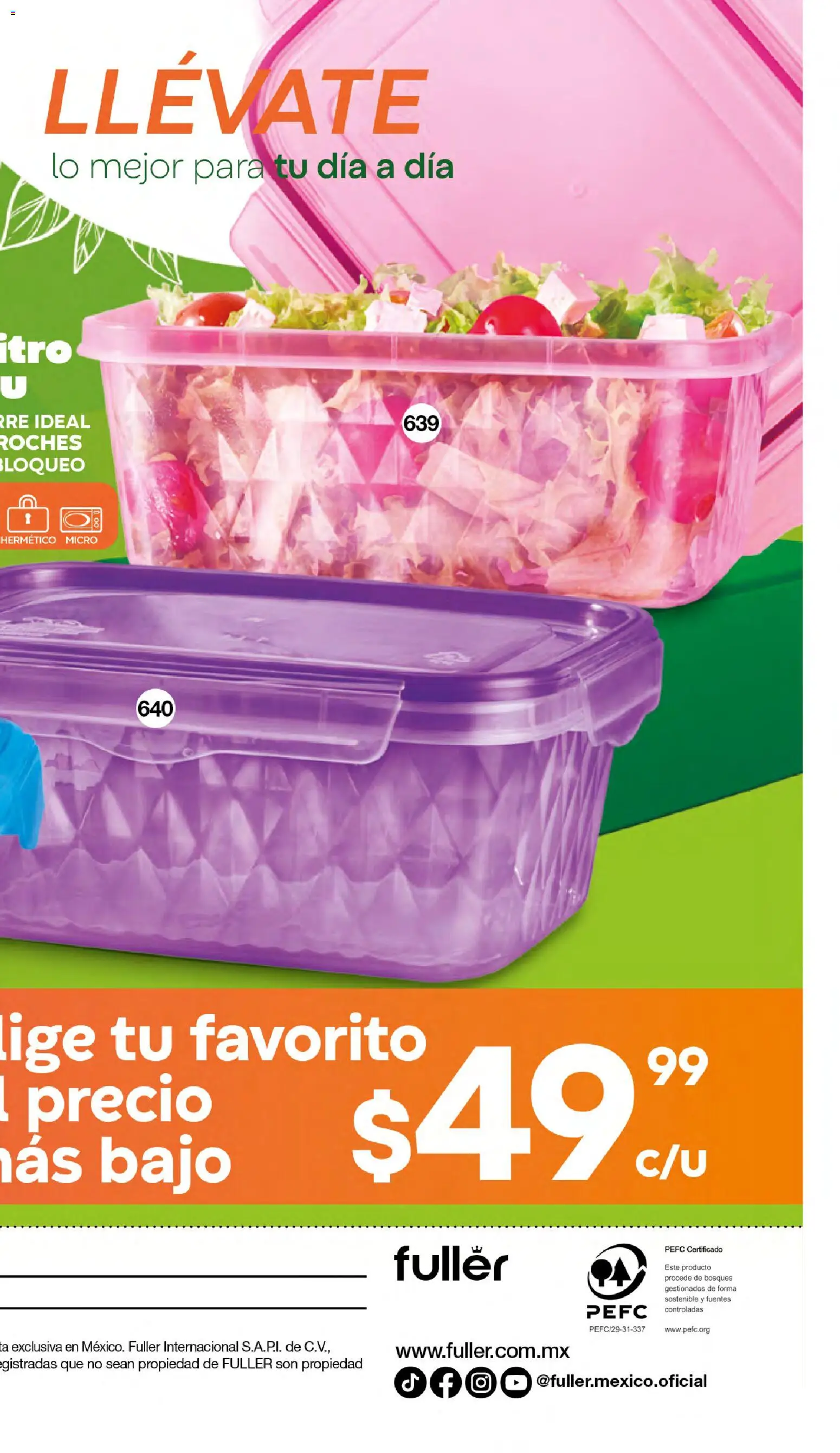 Nuevas ofertas de Fuller válidas en toda la República Mexicana desde el 18.02.2026. ¡Encuentra las mejores ofertas en Fuller campaña 23 2026! | Página: 217