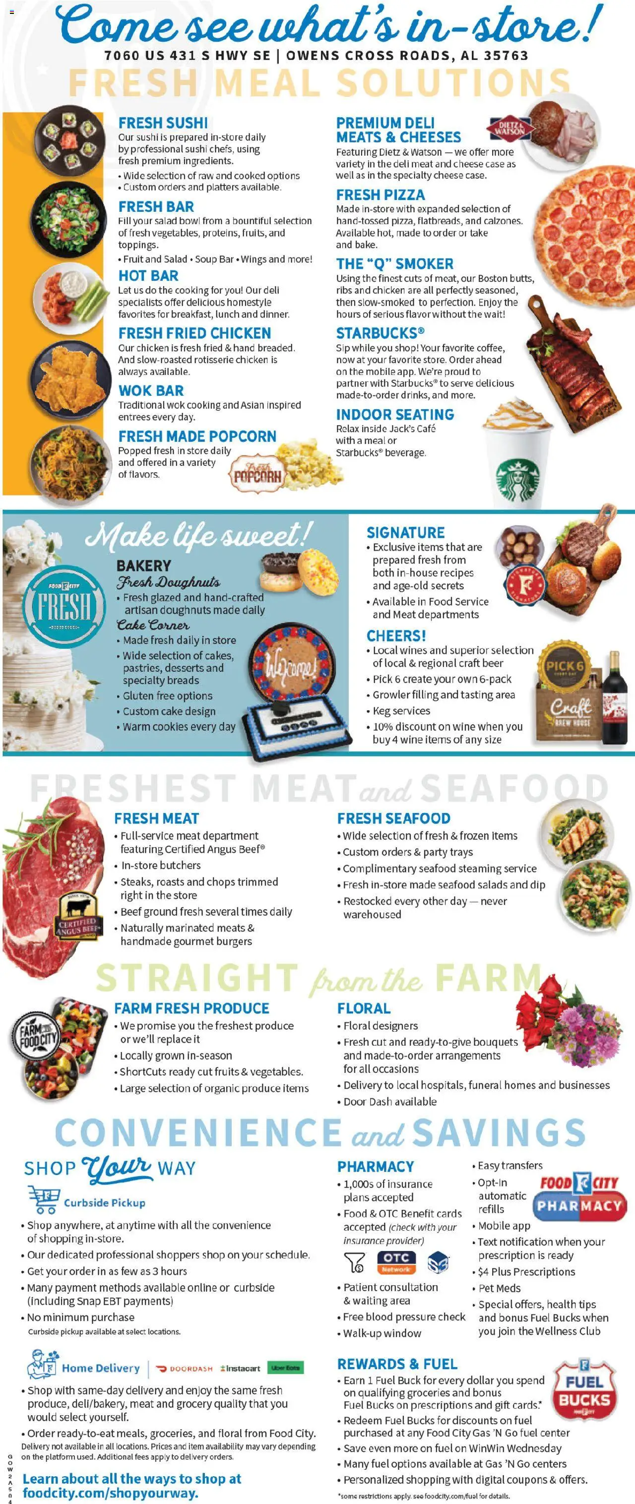Food City Grand Opening - valid from 30.07.2025 | Page: 2 | Products: Bakery, Cheese, Wine, Case