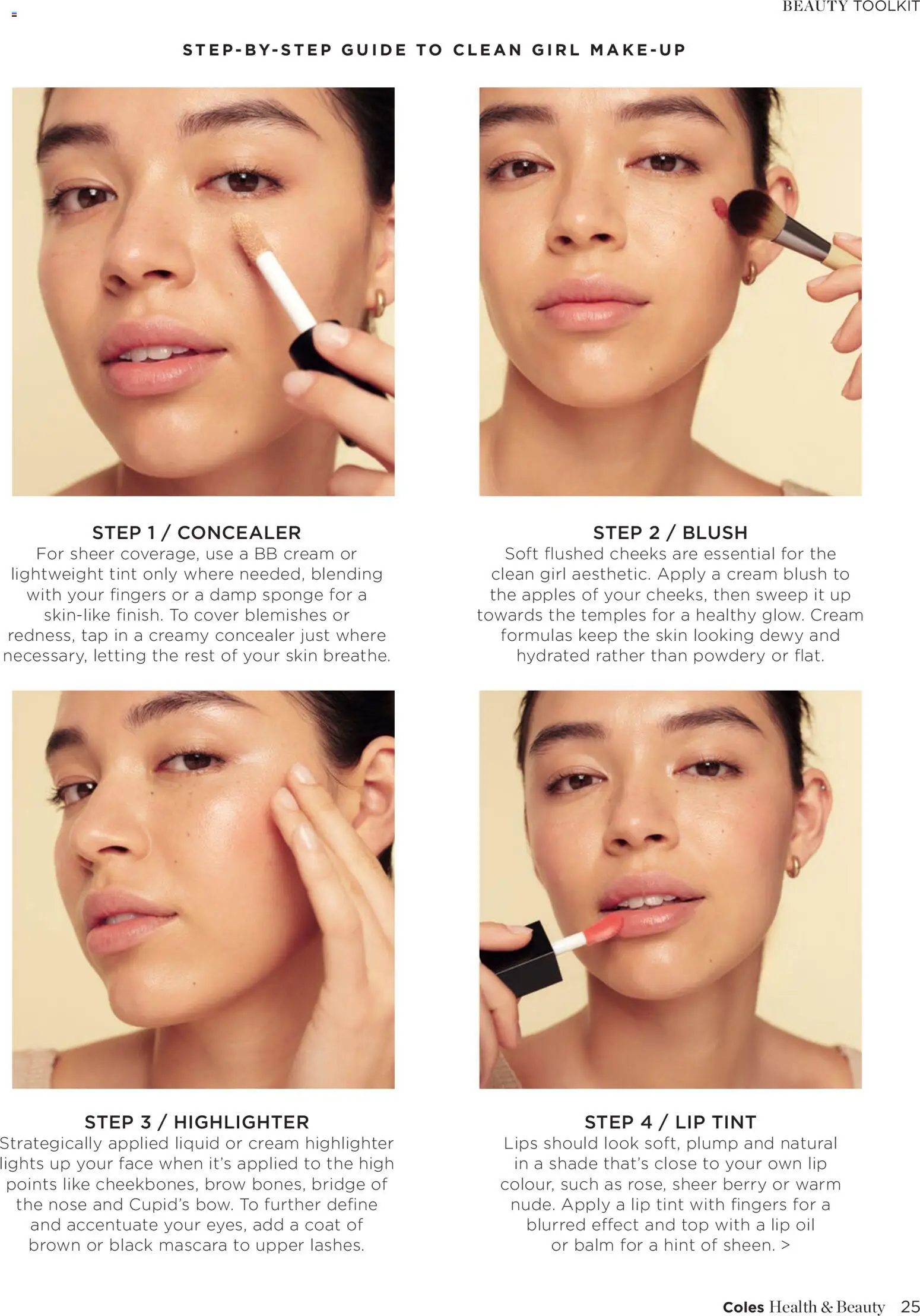 Coles catalogue - valid from 06.01.2026 | Page: 25 | Products: Mascara, Oil, Tap, Lip tint