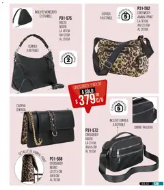 Vista previa de Cklass catálogo Rebajas Navideñas Calzado, nuevo folleto de la tienda, válido en México a partir del 30.11.2025 | Página: 570 | Productos: Monedero, Bolso, Cadena