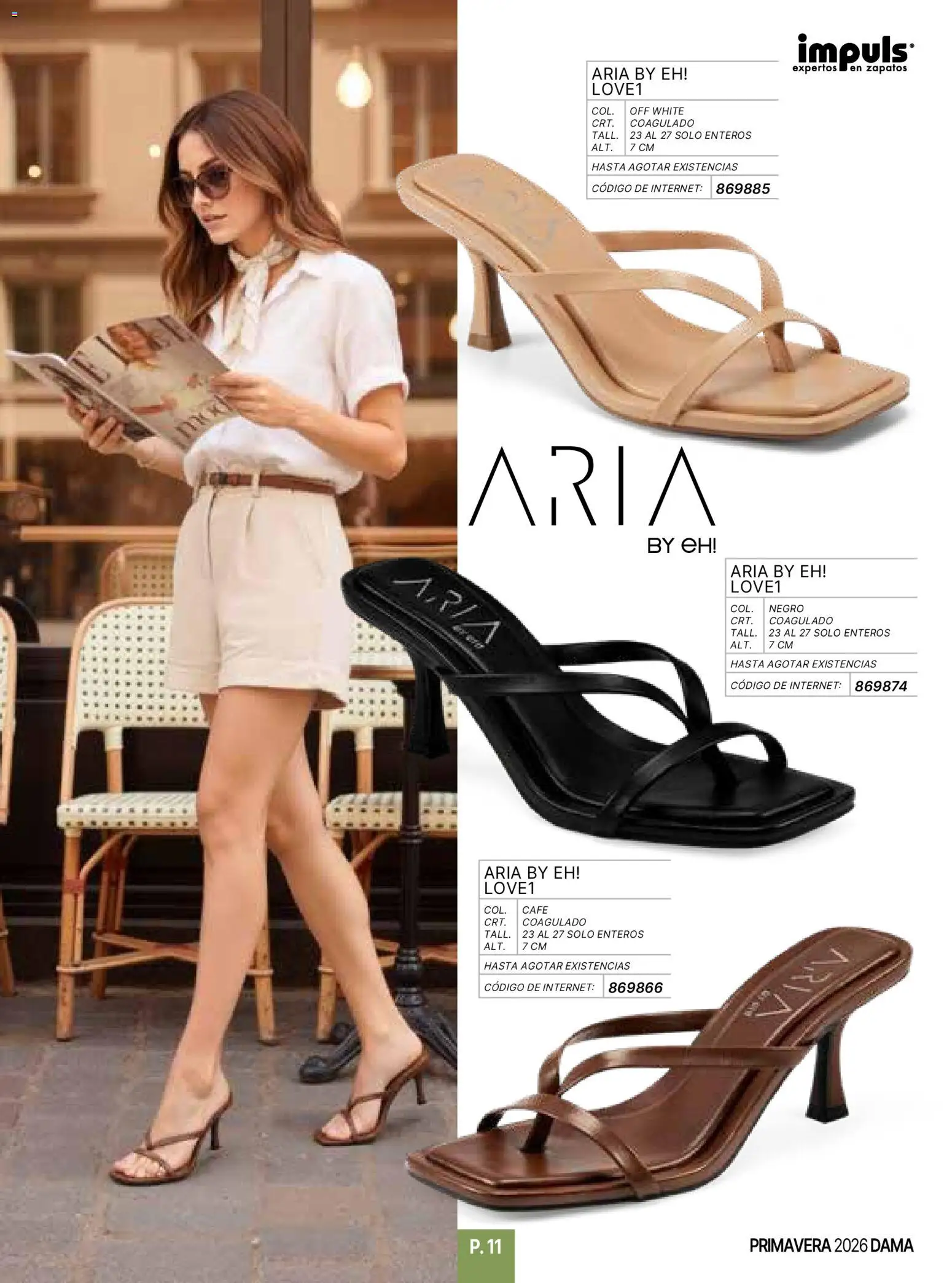 Nuevas ofertas de Impuls válidas en toda la República Mexicana desde el 01.01.2026. ¡Encuentra las mejores ofertas en Impuls catálogo Primavera! | Página: 13 | Productos: Zapatos, Café