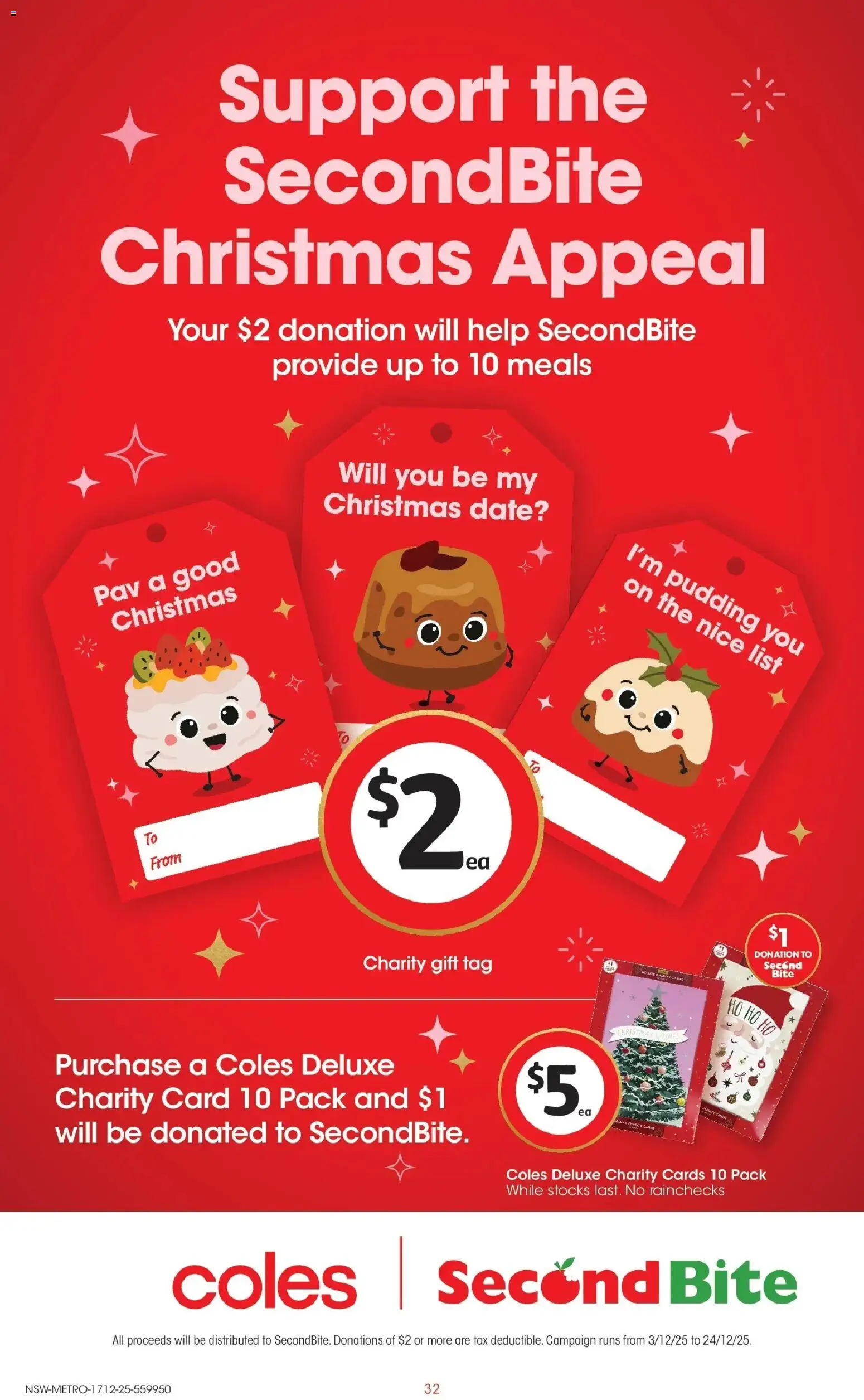 Coles catalogue - valid from 17.12.2025 | Page: 32 | Products: Pudding, Date