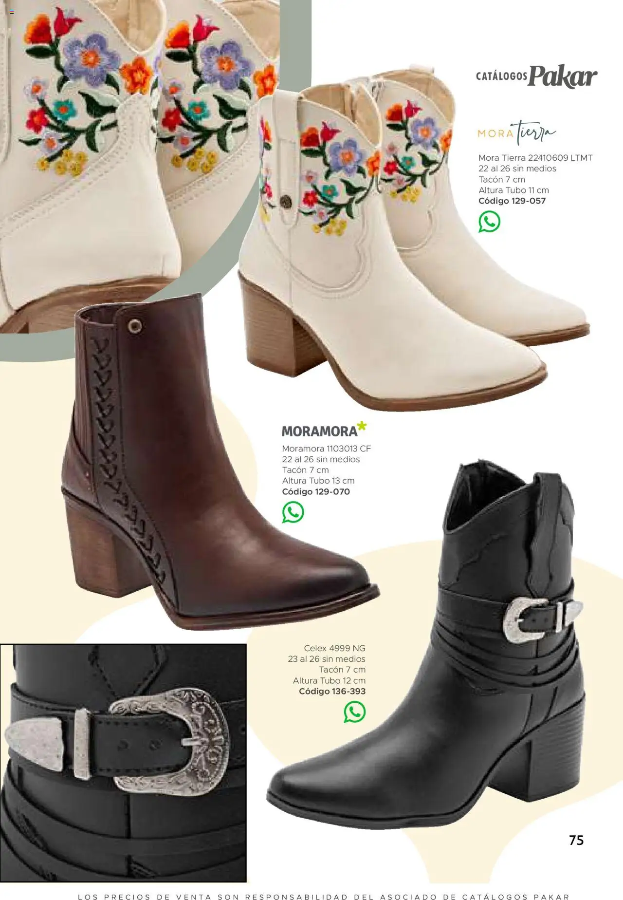 Nuevas ofertas de SC Pakar válidas en toda la República Mexicana desde el 24.07.2025. ¡Encuentra las mejores ofertas en SC Pakar - Catálogo Bota! | Página: 75