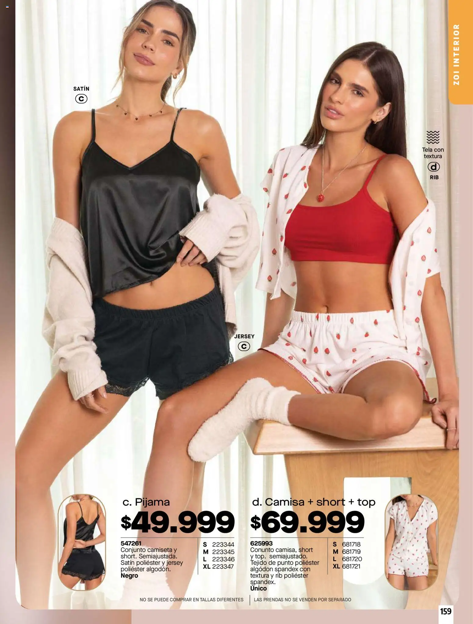 Carmel revista - valida desde el 01.04.2026 | Página: 159 | Productos: Short, Camiseta, Conjunto, Camisa