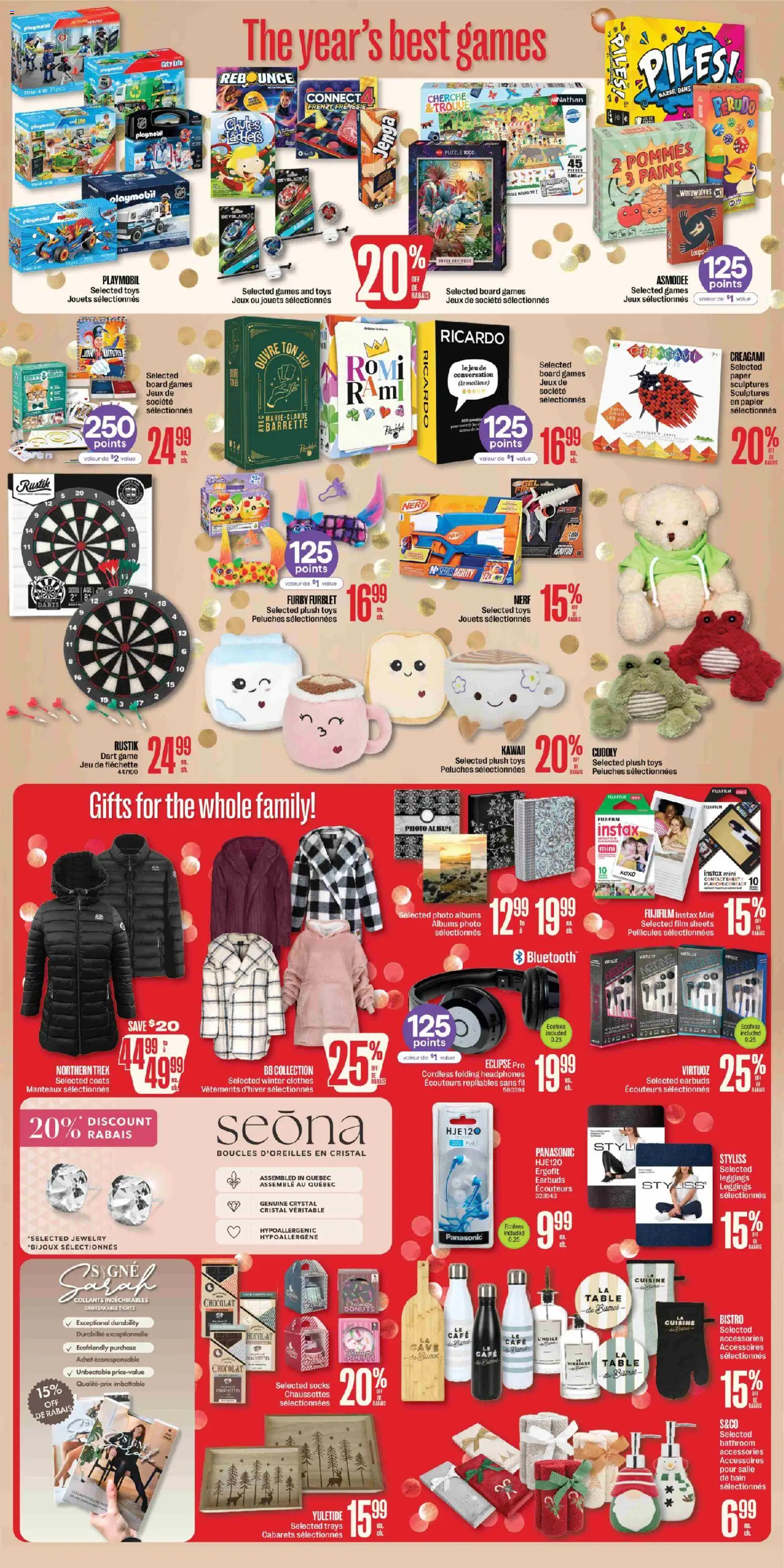 Jean Coutu flyer valid from 06.11.2025 | Page: 7 | Products: Game, Table, Clothes, Leggings