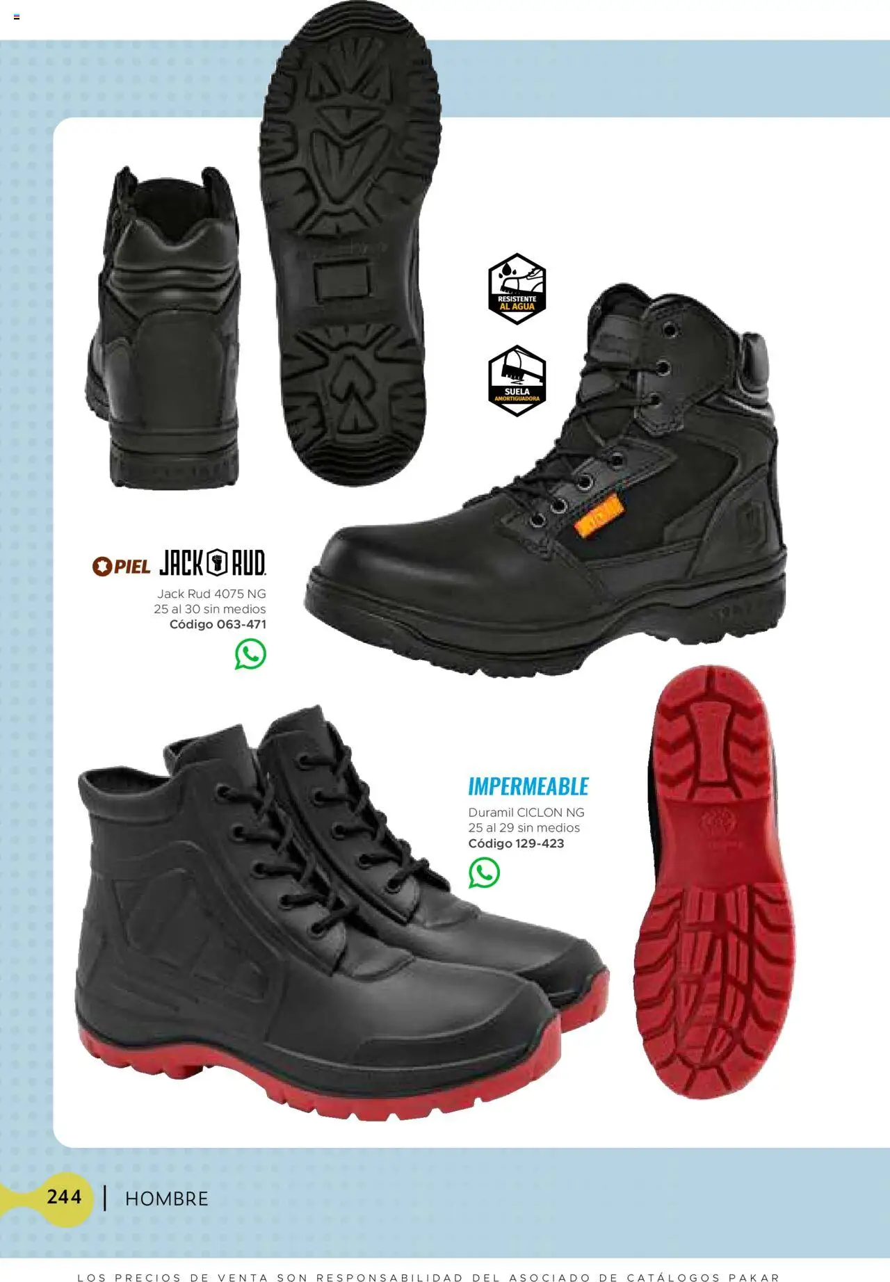 Nuevas ofertas de SC Pakar válidas en toda la República Mexicana desde el 24.07.2025. ¡Encuentra las mejores ofertas en SC Pakar - Catálogo Hombre otoño / invierno! | Página: 244 | Productos: Agua