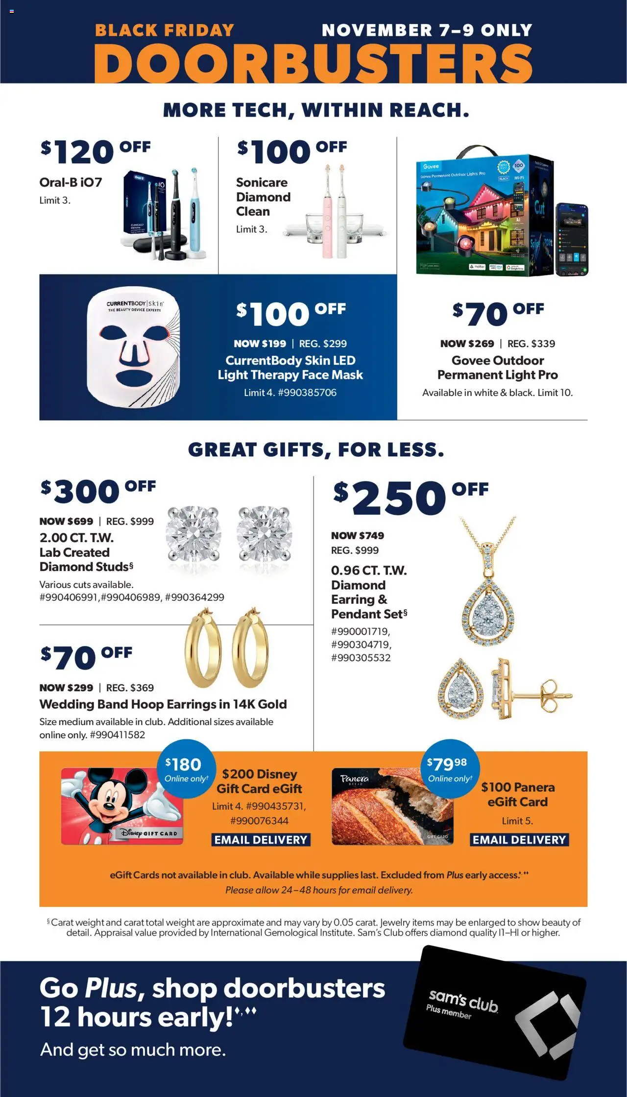 Sam's Club Black Friday - valid from 20.10.2025 | Page: 4 | Products: Mask, Weight