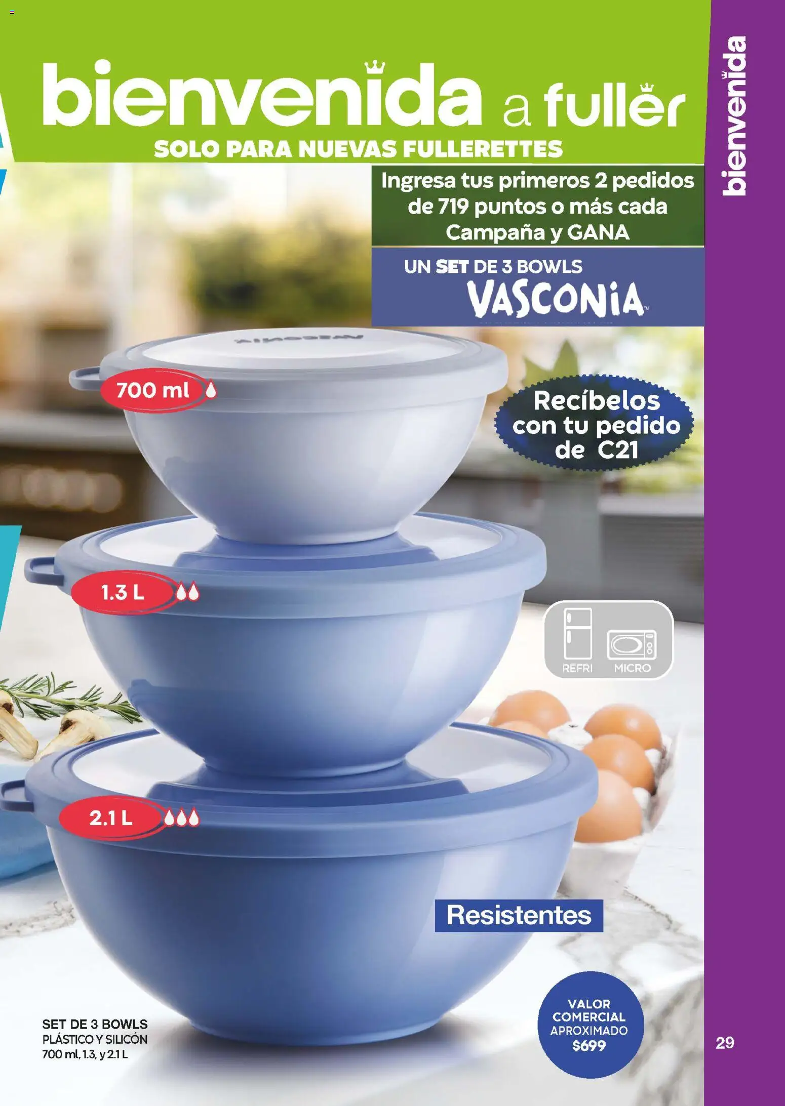 Nuevas ofertas de Fuller válidas en toda la República Mexicana desde el 24.12.2025. ¡Encuentra las mejores ofertas en Fuller Revista Gana Más C19! | Página: 29 | Productos: Campana