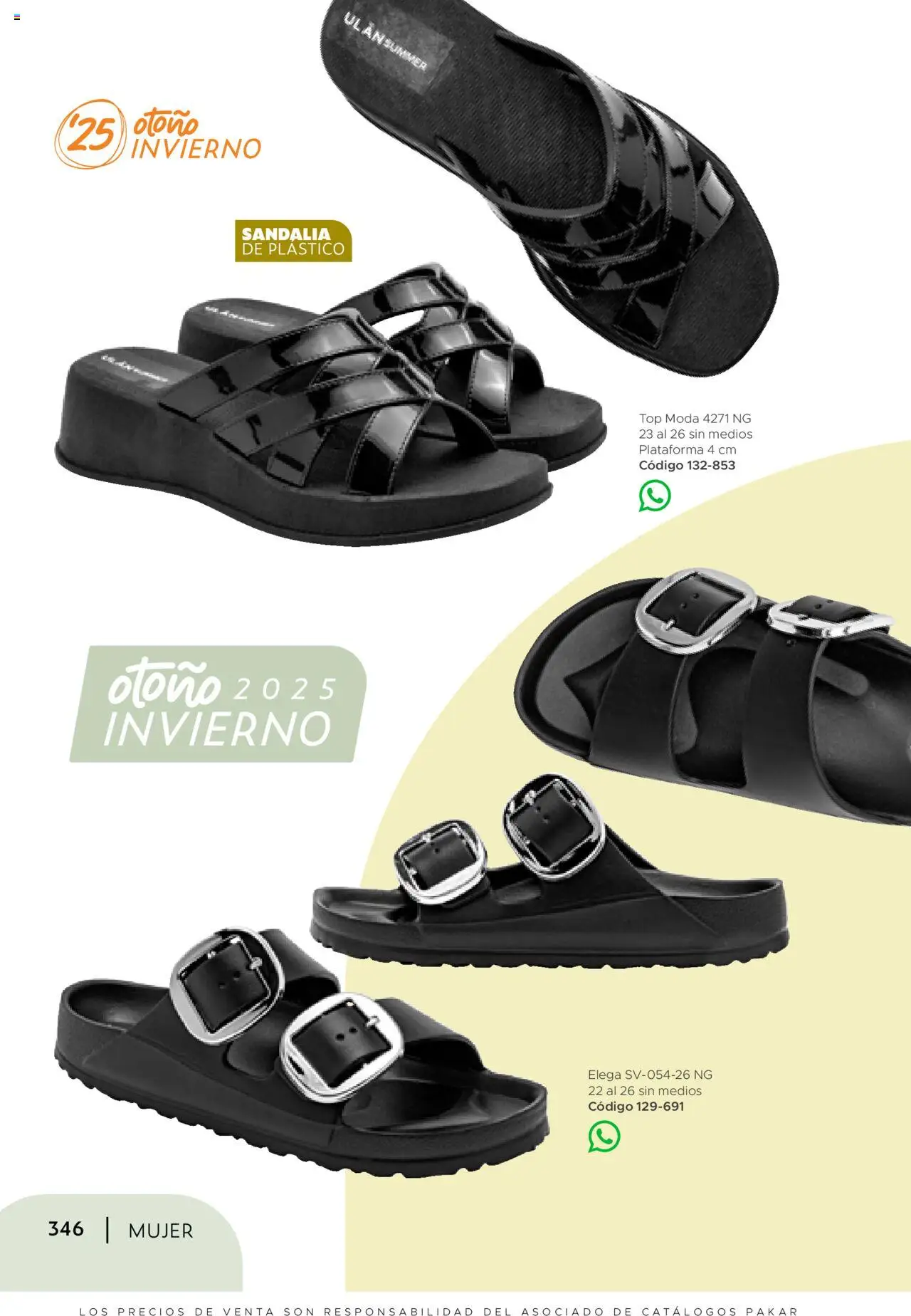 Nuevas ofertas de SC Pakar válidas en toda la República Mexicana desde el 24.07.2025. ¡Encuentra las mejores ofertas en SC Pakar Catálogo Mujer otoño / invierno! | Página: 346 | Productos: Top