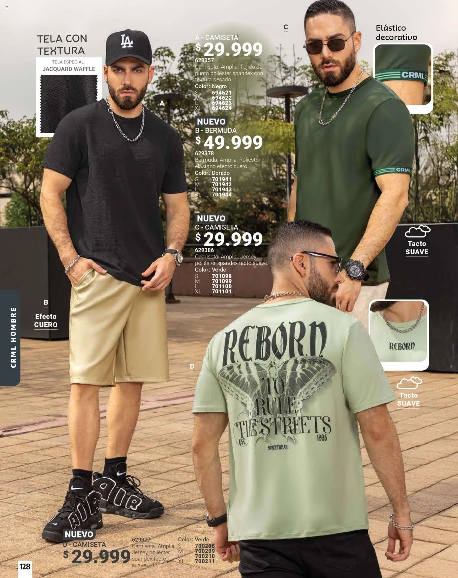 Carmel revista - valida desde el 01.03.2026 | Página: 128 | Productos: Bermuda, Camiseta