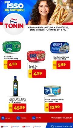 Tonin Superatacado - Ofertas GDC - Pré-Visualização do folheto da loja Tonin Superatacado, válido de 17.07.2025