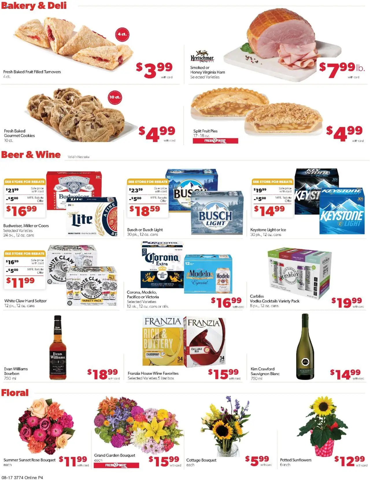 Family Fare Weekly Ad - NE - valid from 17.08.2025 | Page: 11 | Products: Bakery, Box, Wine, Vodka